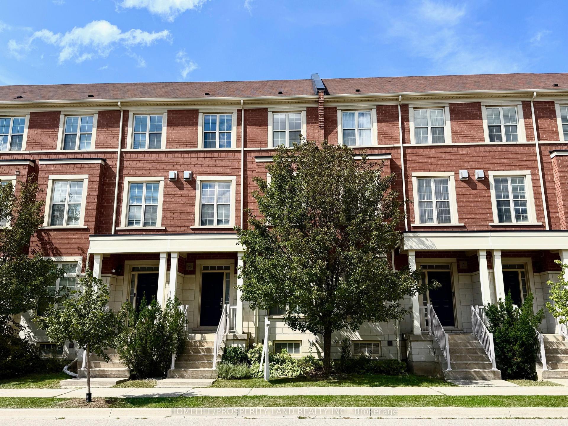 76 Donald Buttress Boulevard W, Markham — Townhouse for lease, photo 1