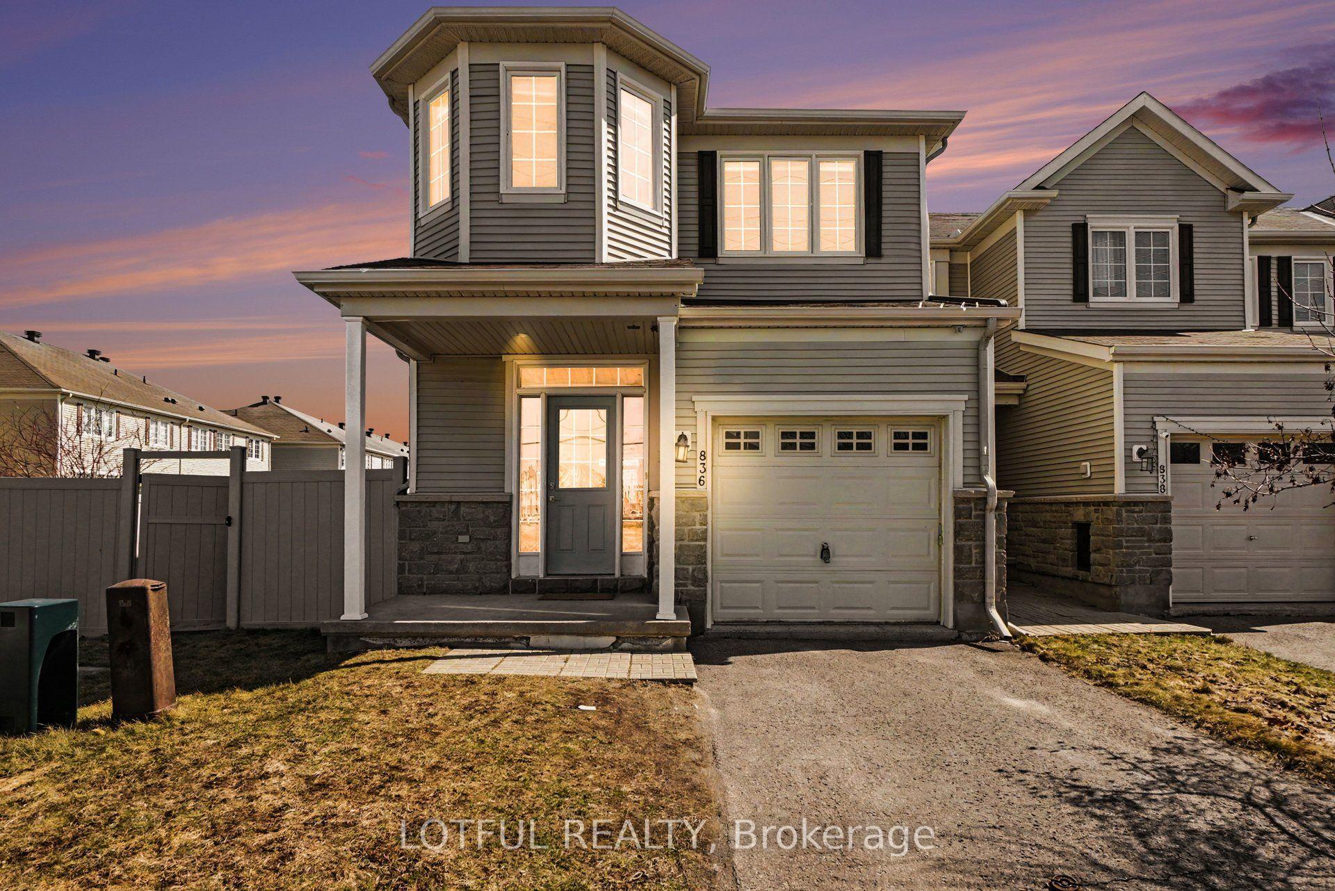 836 Kennacraig Private, Barrhaven — Townhouse for sale, photo 1