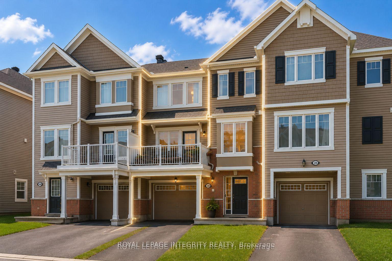 338 Pumpkinseed Crescent, Barrhaven — Townhouse for sale, photo 1