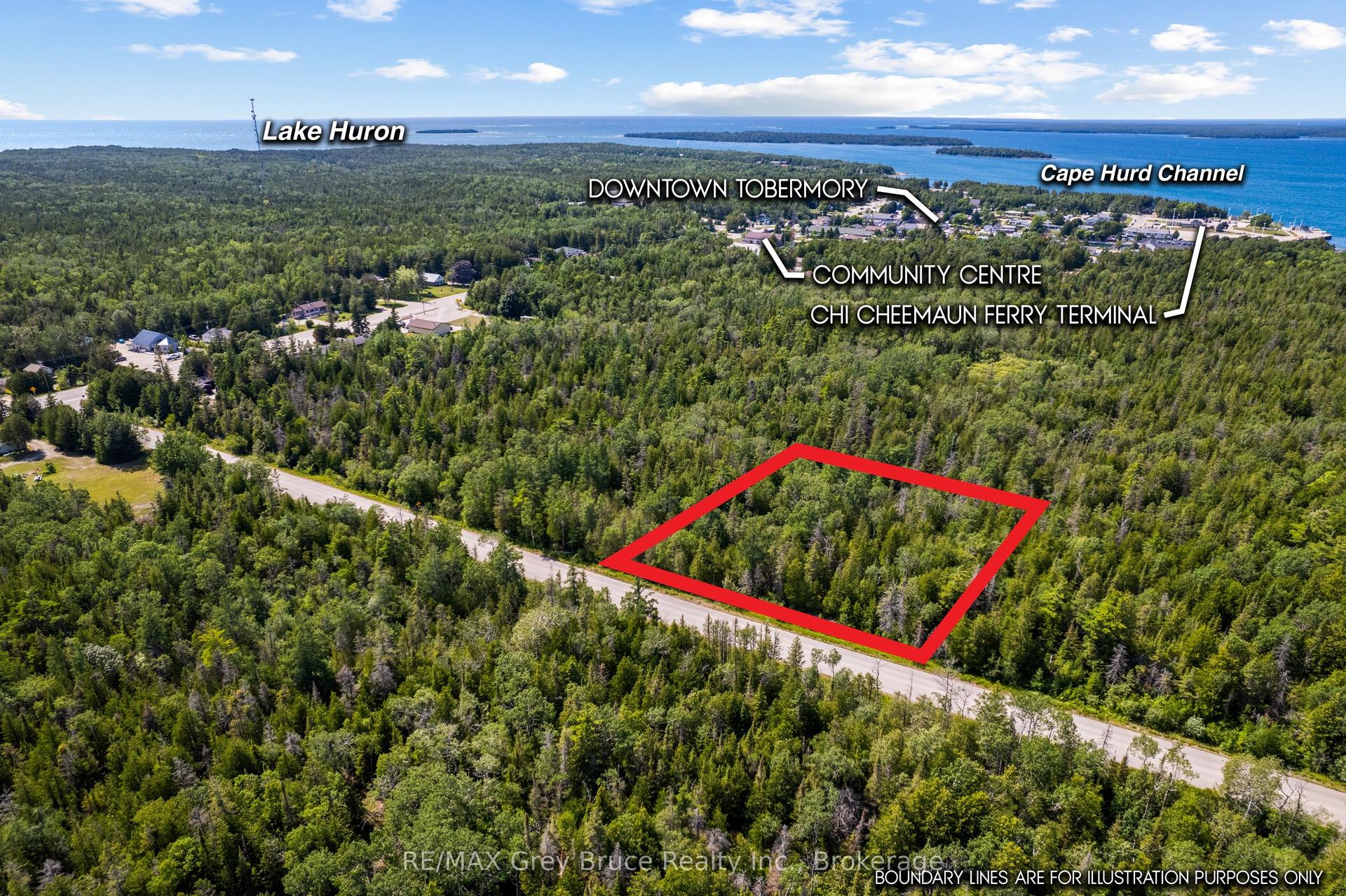 Pt Fm Lt 4 Chi Sin Tib Dek Road, Northern Bruce Peninsula — Land for sale, photo 1