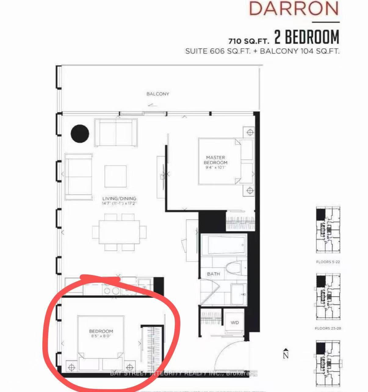 28 Wellesley Street E 809 secondbed #809 secondbed — photo 1