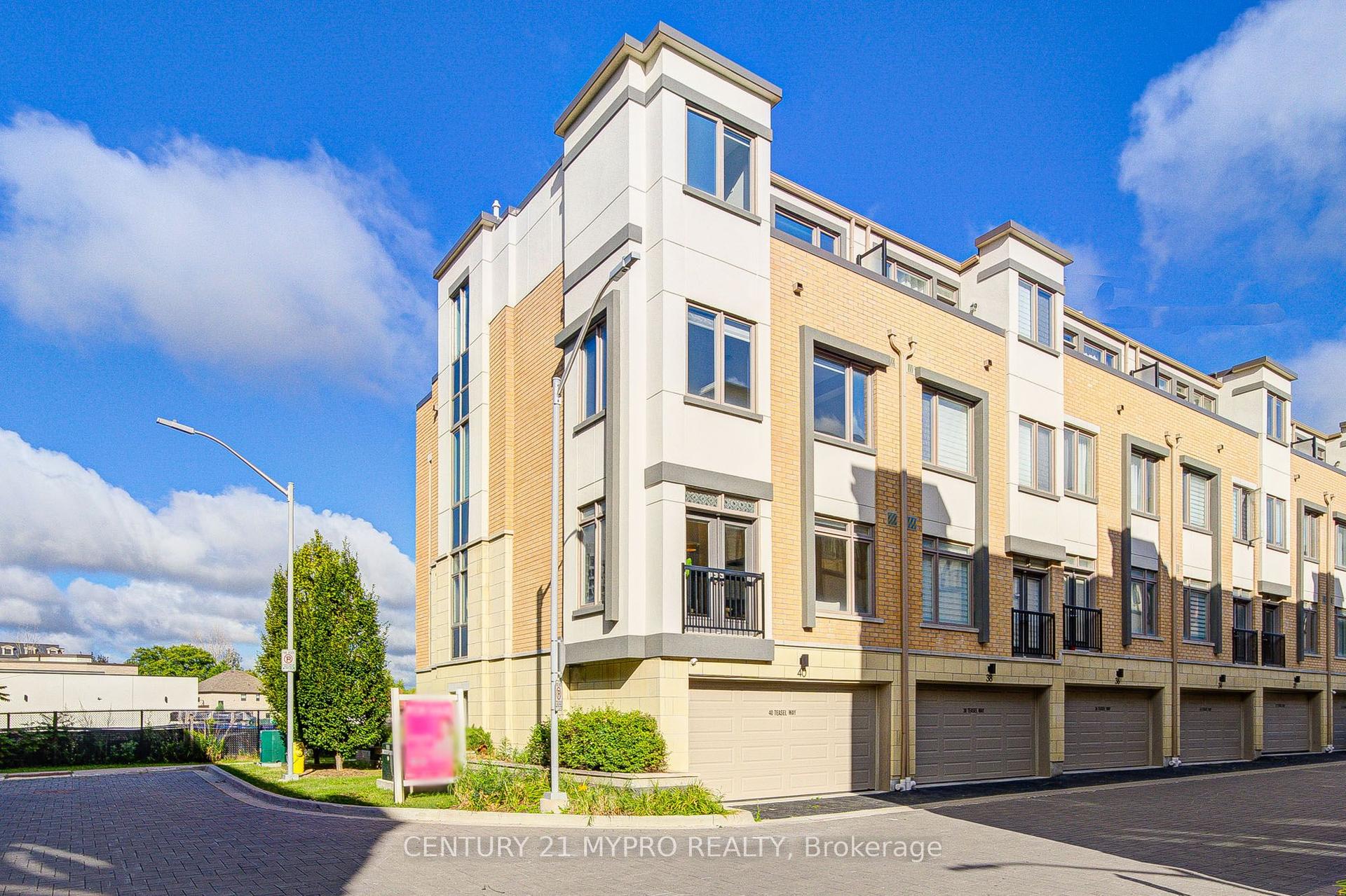 40 Teasel Way, Markham — Townhouse for sale, photo 1