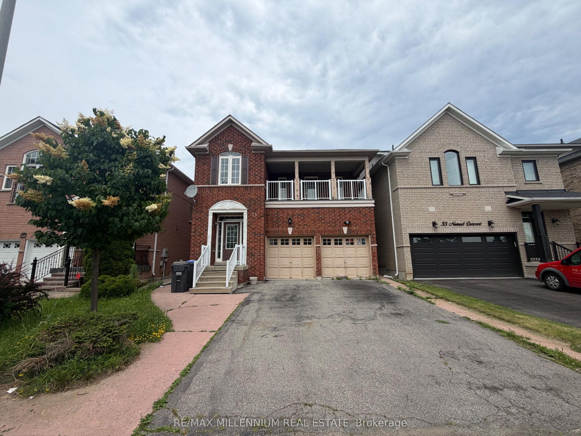33 Nomad Crescent Upper #Upper, Brampton — Detached for lease, photo 1