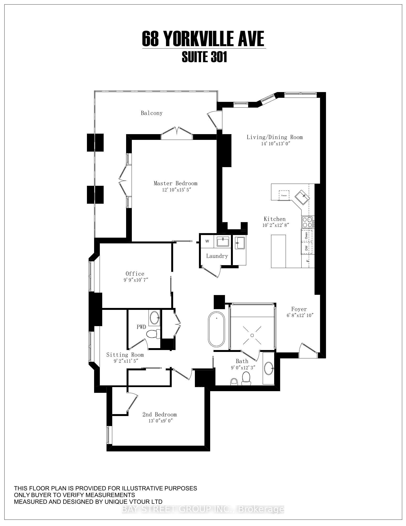 68 Yorkville Avenue 301 #301, Toronto — Condo for lease, photo 1