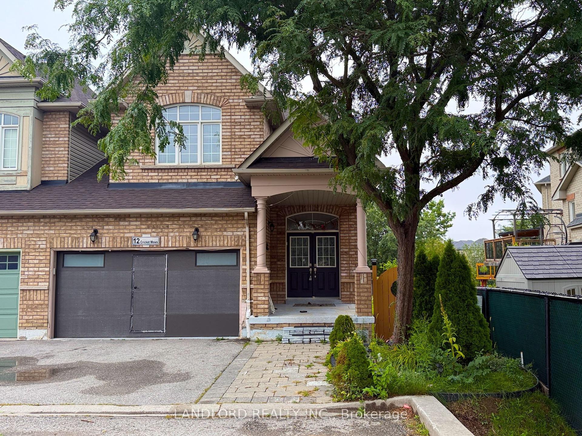12 Cricket Mews, Toronto — Semi-Detached for lease, photo 1