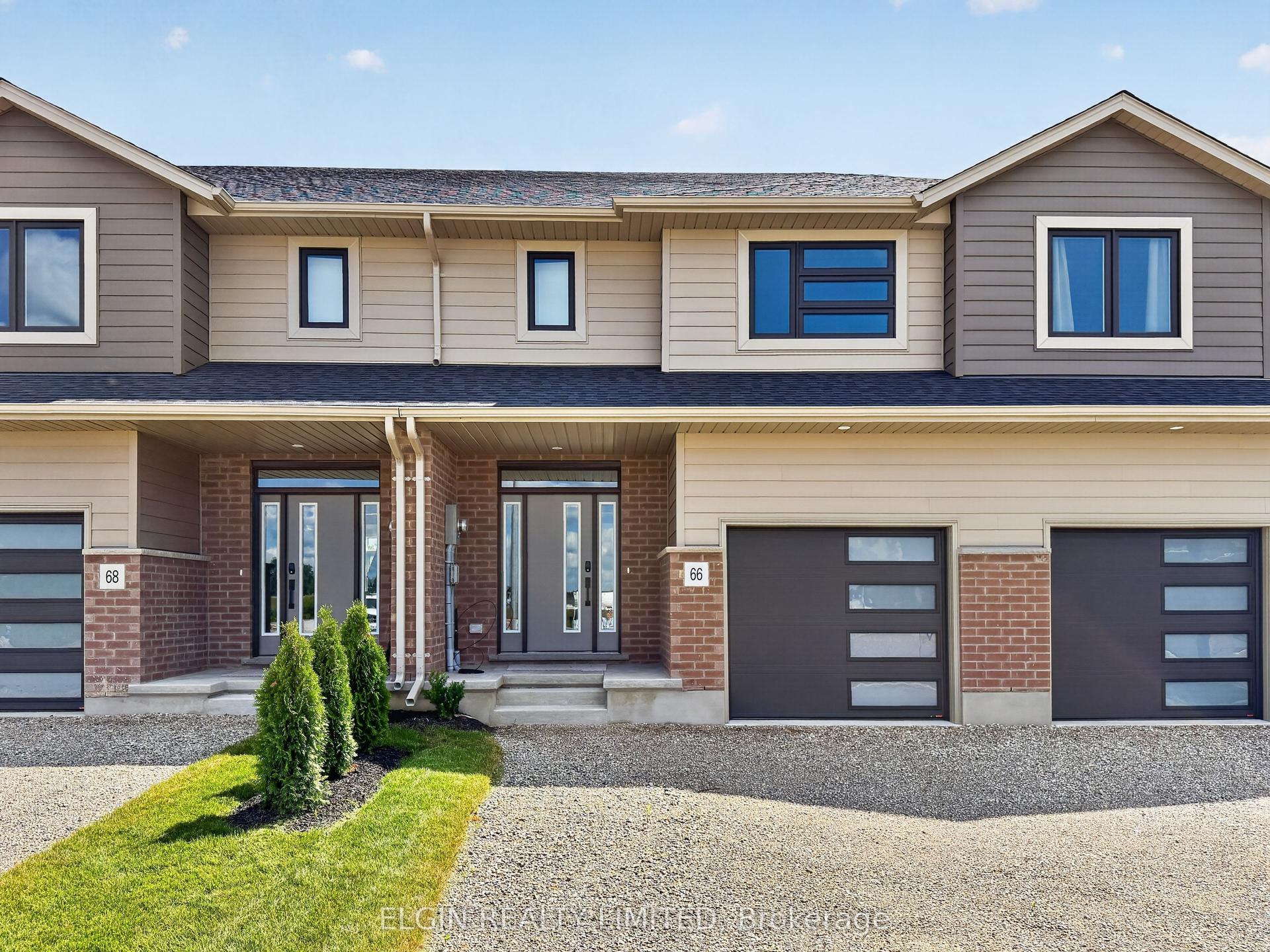 66 Woodcock Drive, Tillsonburg — Townhouse for sale, photo 1