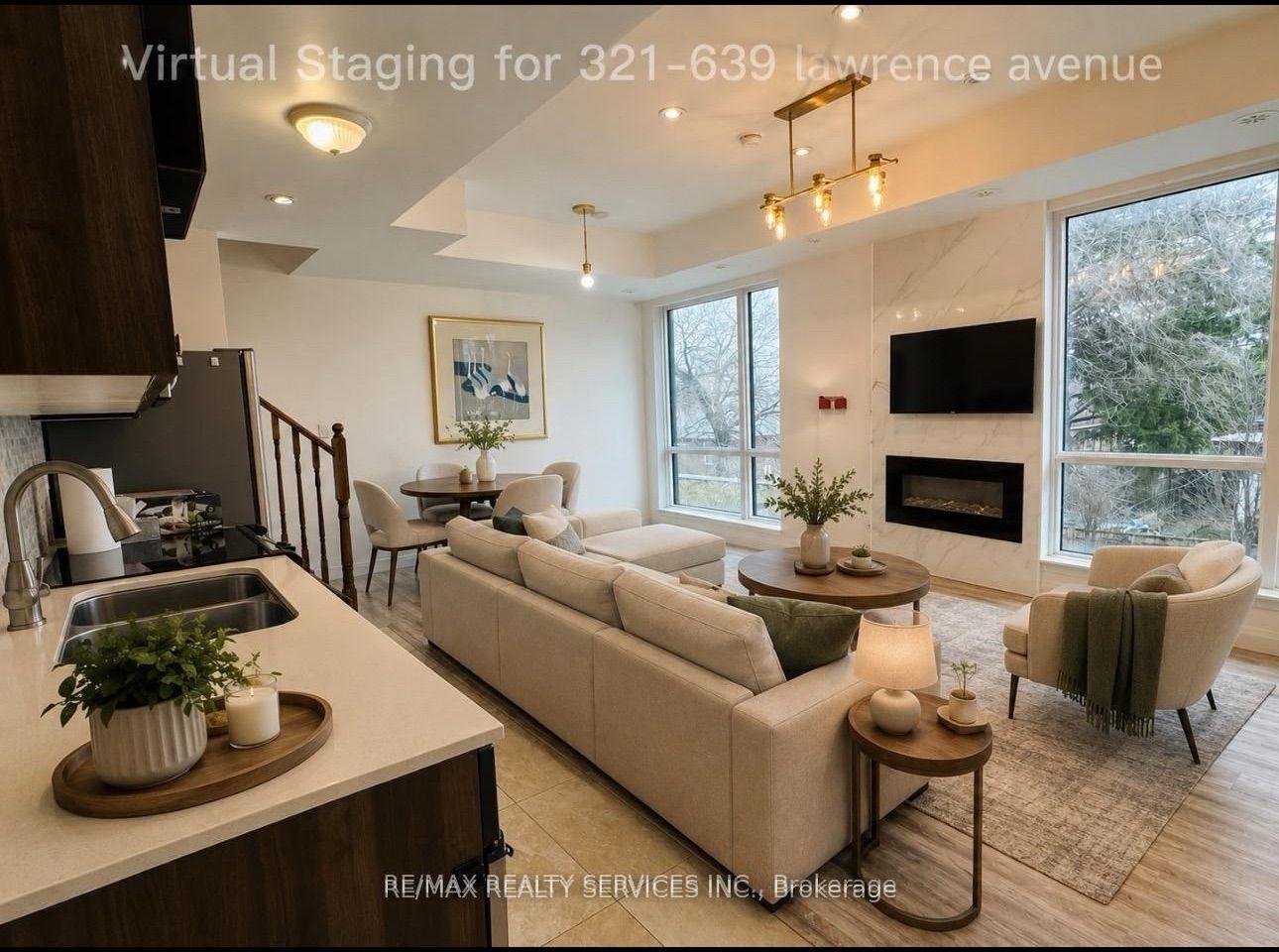 639 Lawrence Avenue W 321 #321, Toronto — Condo Town for lease, photo 1