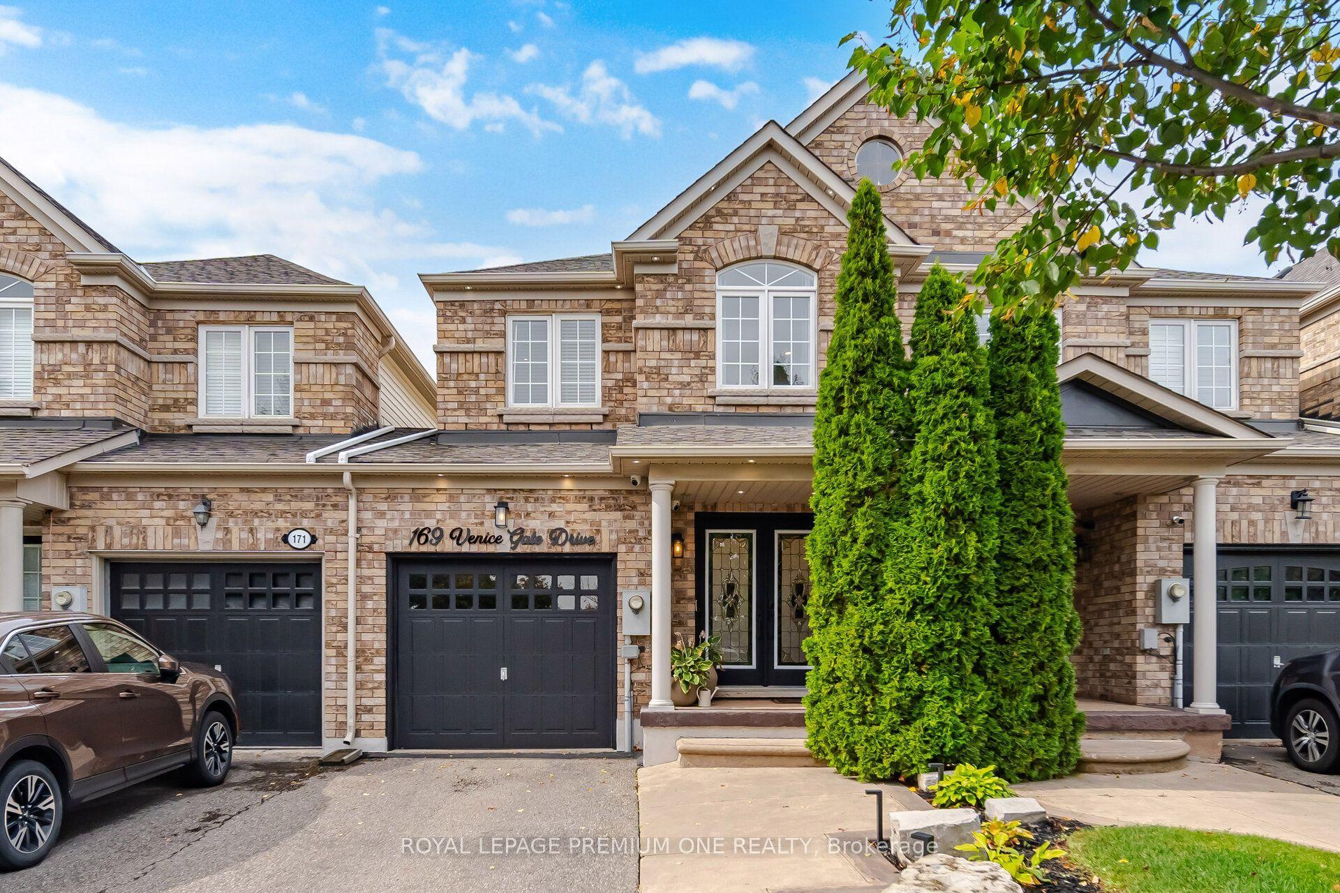 169 Venice Gate Drive, Vaughan — Townhouse for sale, photo 1