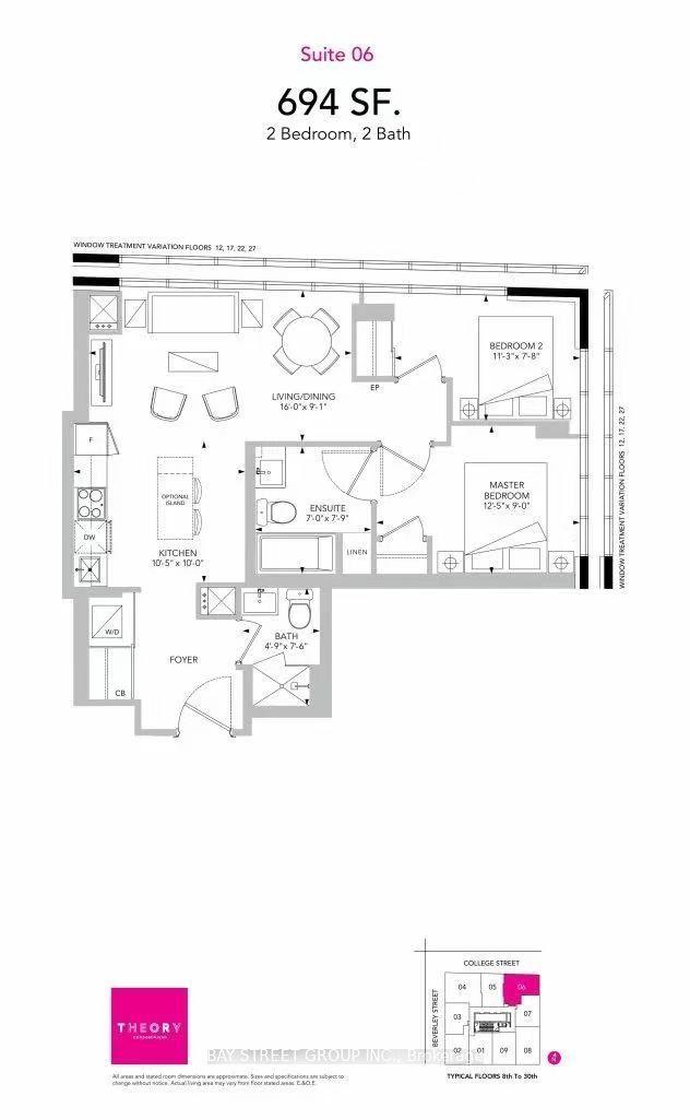 203 College Street 1706 #1706, Toronto — Condo for lease, photo 1