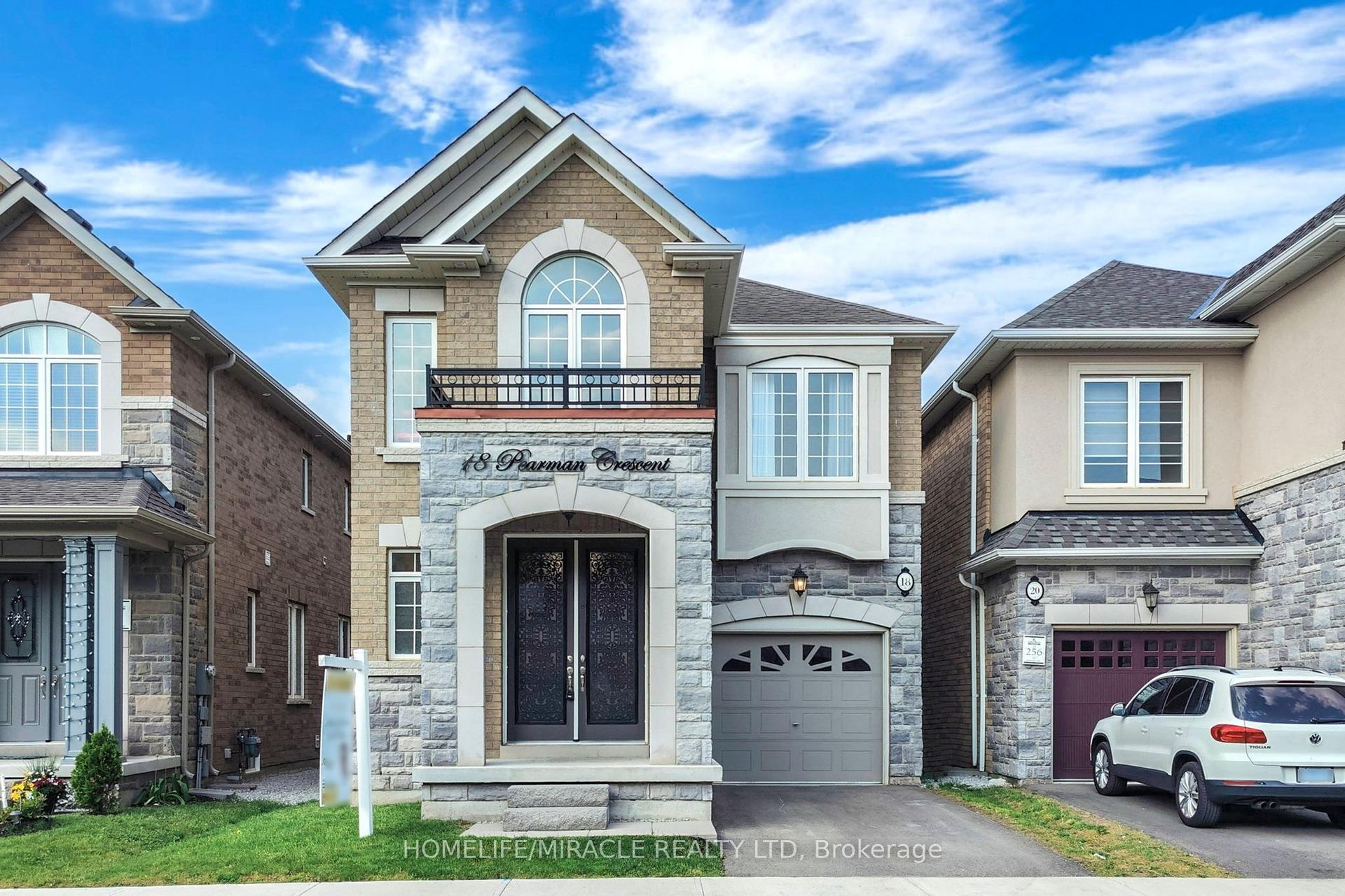18 Pearman Crescent, Brampton — Detached for sale, photo 1