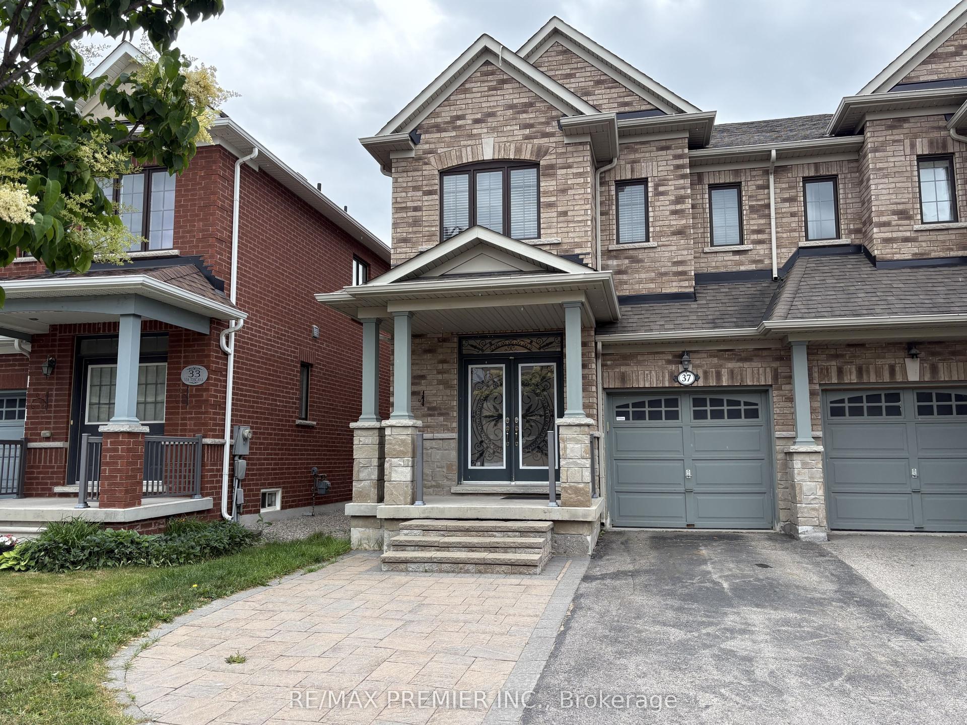 37 Via Toscana, Vaughan — Semi-Detached for lease, photo 1