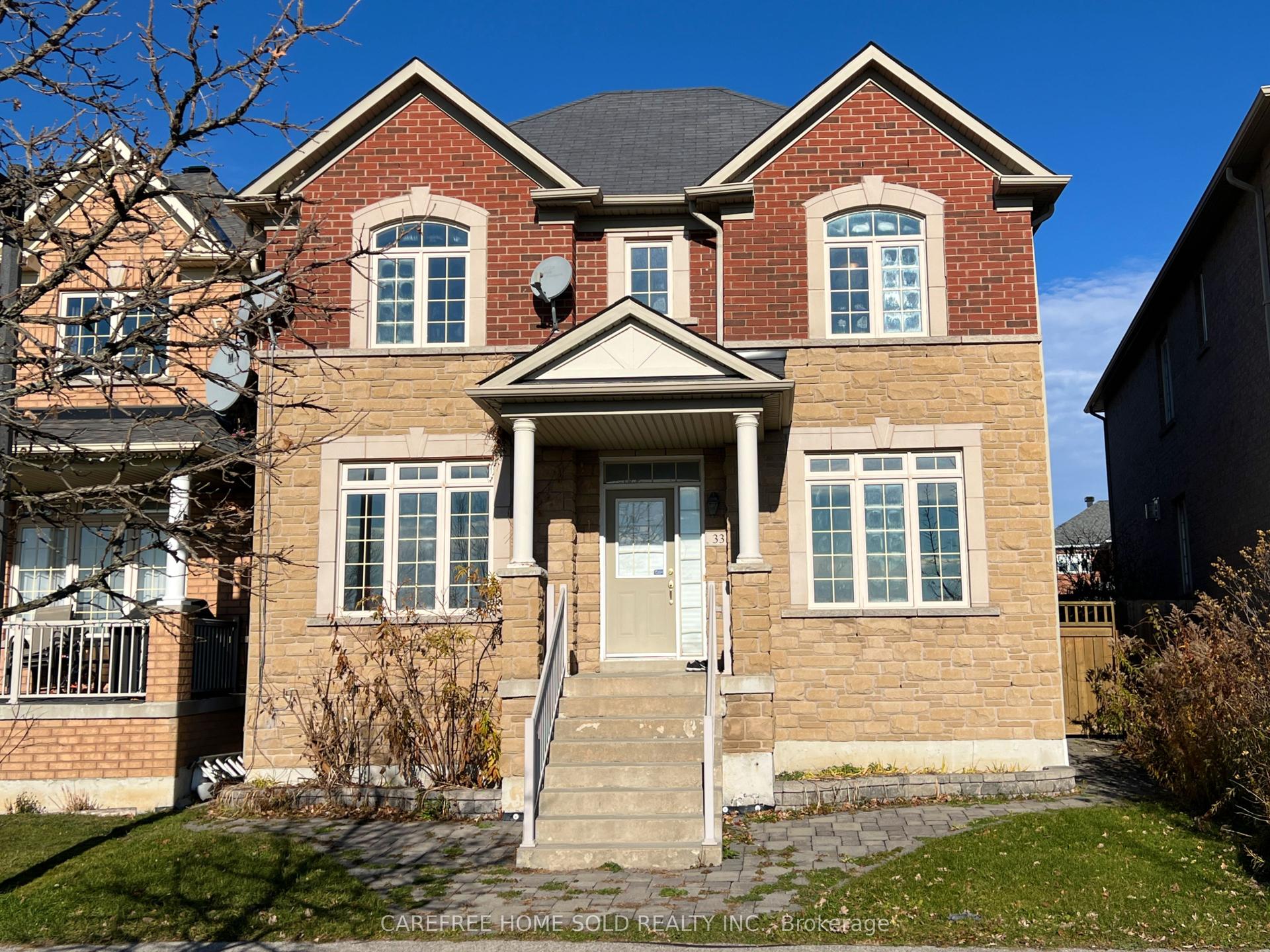 33 Oakmoor Lane, Markham — Detached for sale, photo 1