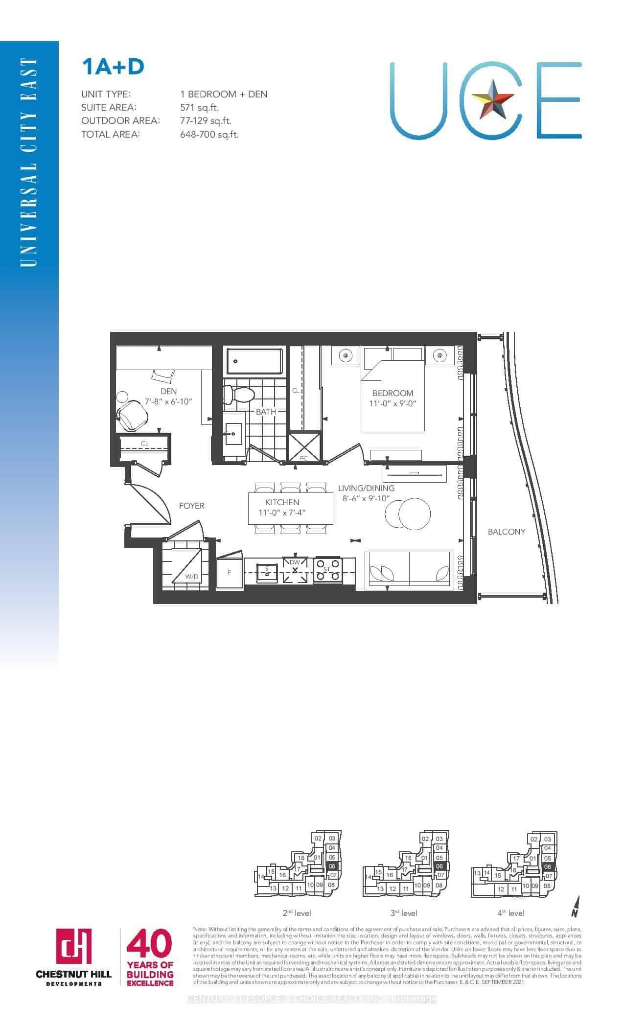 1455 Celebration Drive 2406 #2406, Pickering — Condo for lease, photo 1