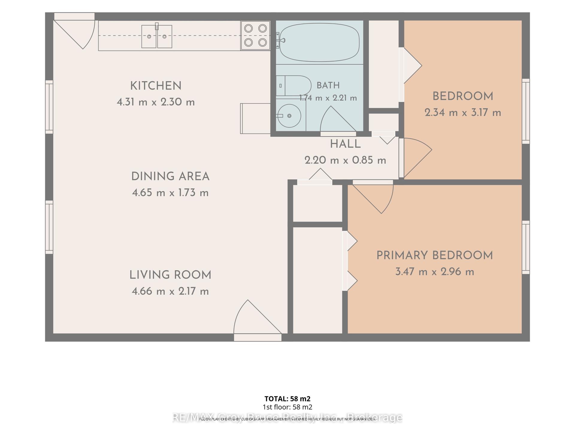 496 Elizabeth Street 2 #2, South Bruce Peninsula — Multiplex for lease, photo 1