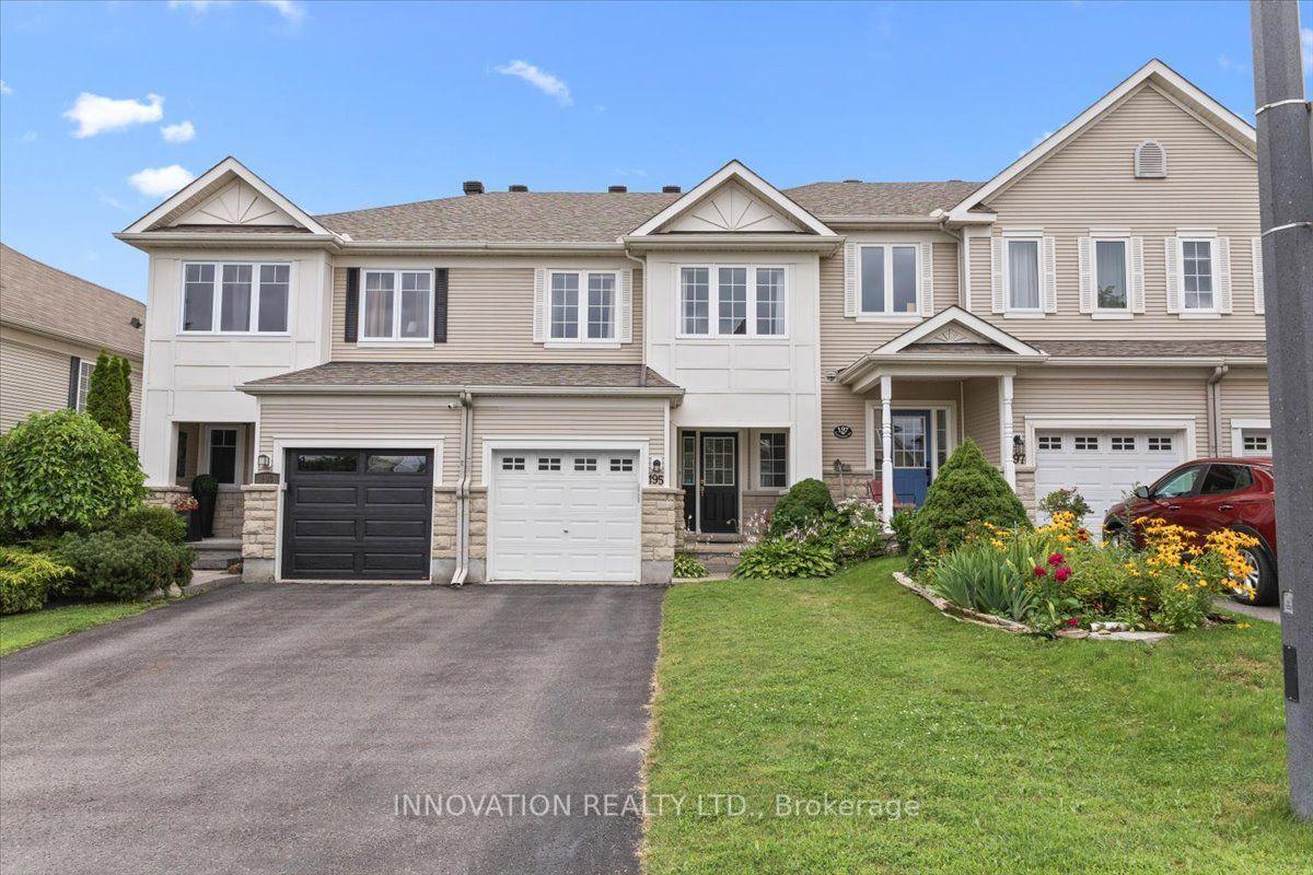 195 Golflinks Drive, Barrhaven — Townhouse for sale, photo 1