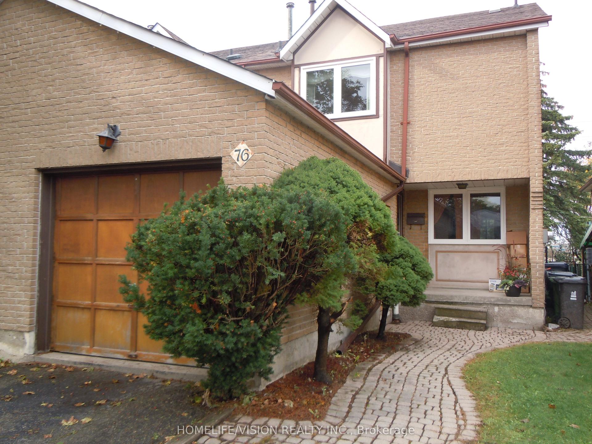76 Crayford Drive, Toronto — Townhouse for sale, photo 1