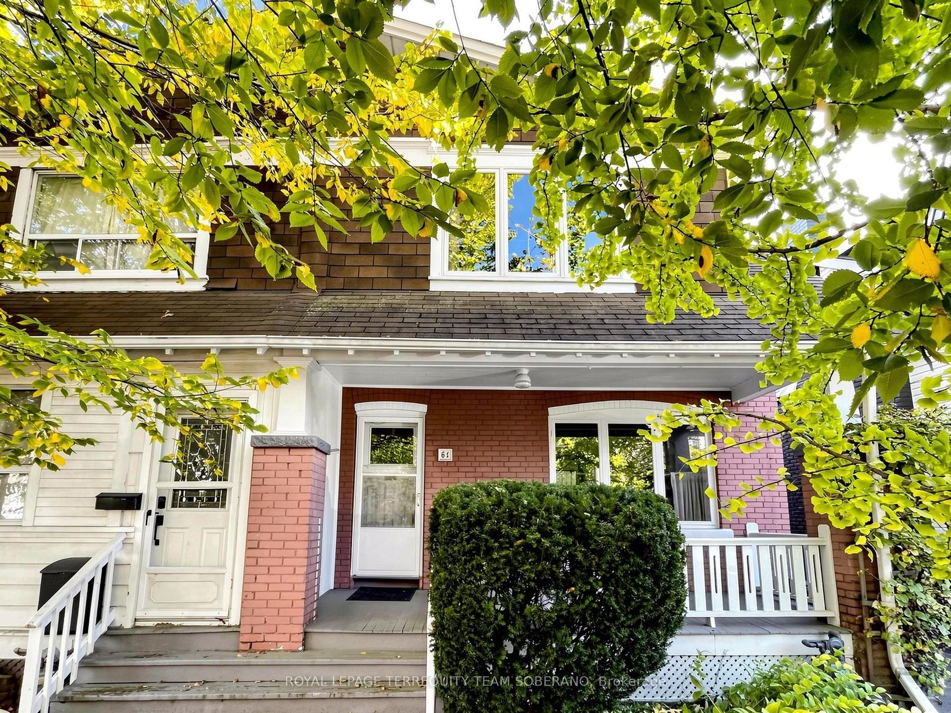 61 Secord Avenue, Toronto — Semi-Detached for sale, photo 1