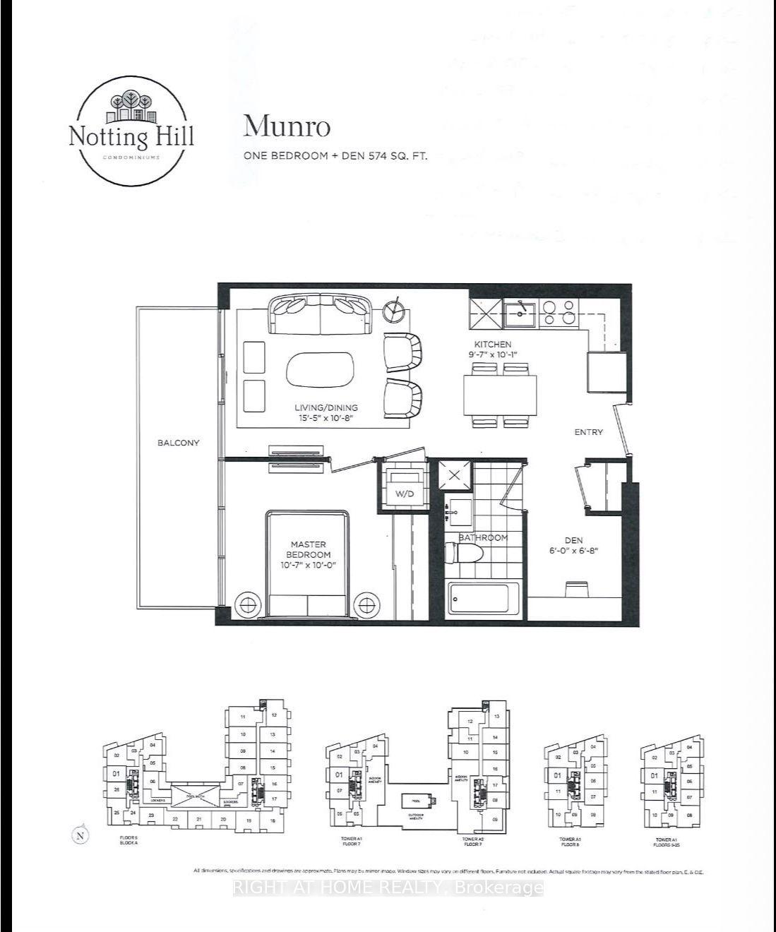 4010 Eglinton Avenue W 1501 #1501, Toronto — Condo for lease, photo 1