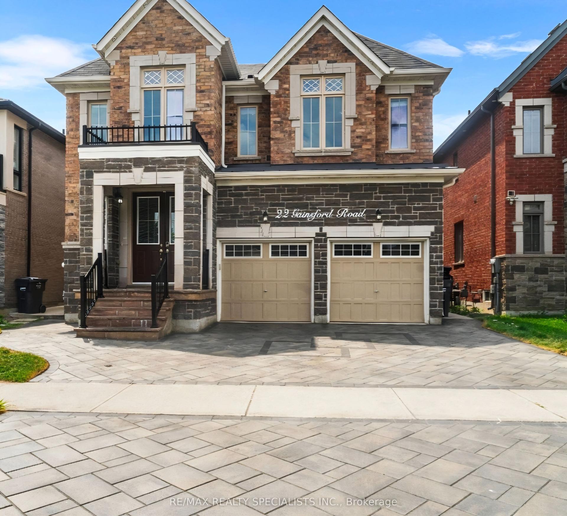 22 Gainsford Road, Brampton — Detached for sale, photo 1