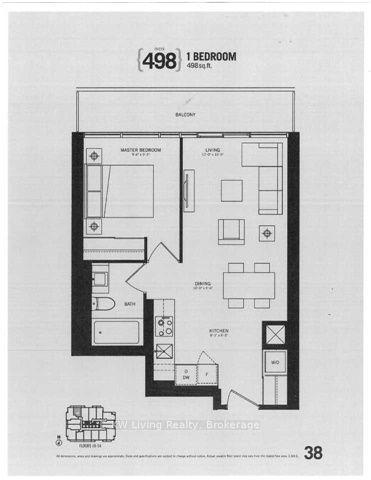 70 Temperance Street 3916 #3916, Toronto — Condo for lease, photo 1