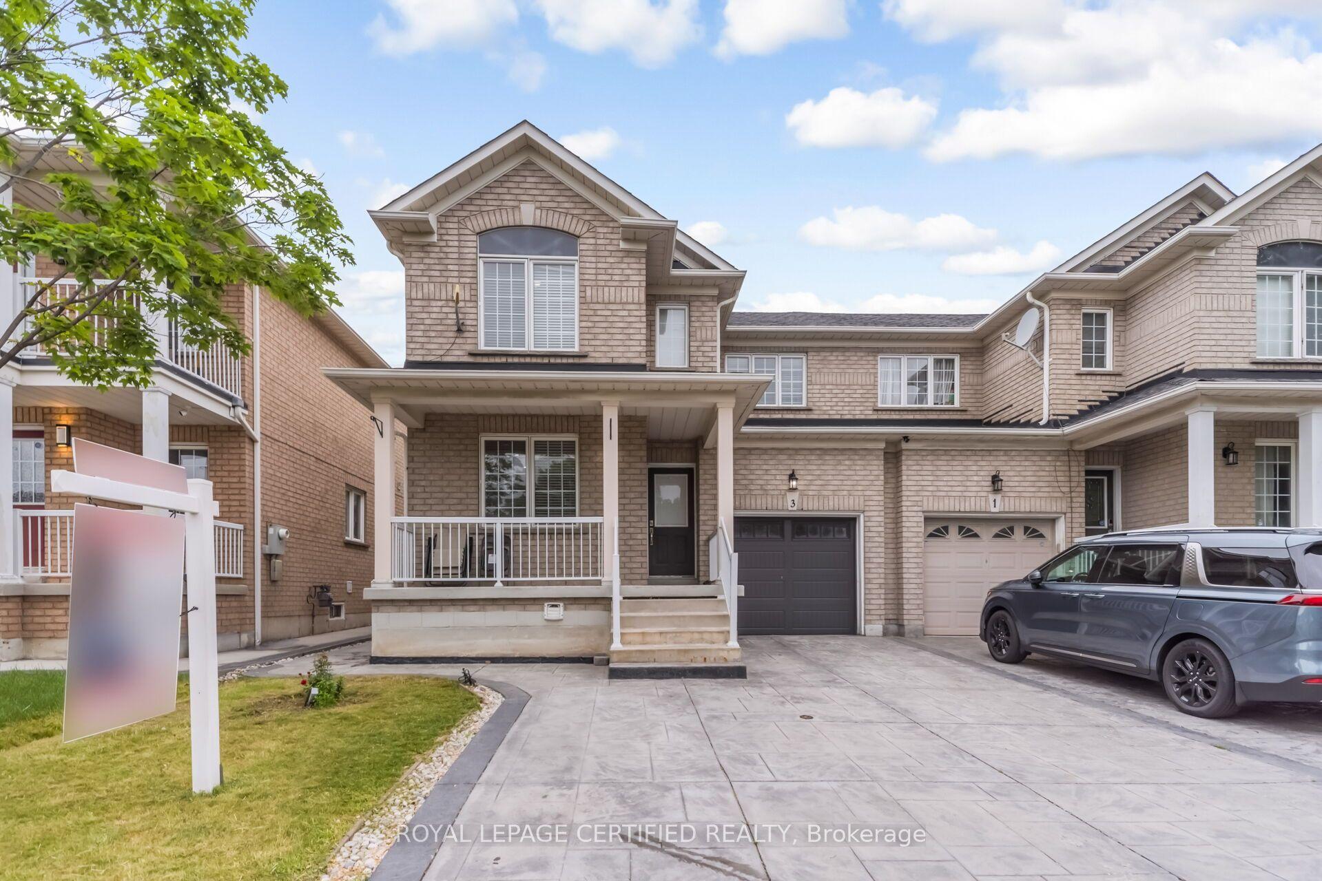 3 Olde Town Road, Brampton — Semi-Detached for sale, photo 1