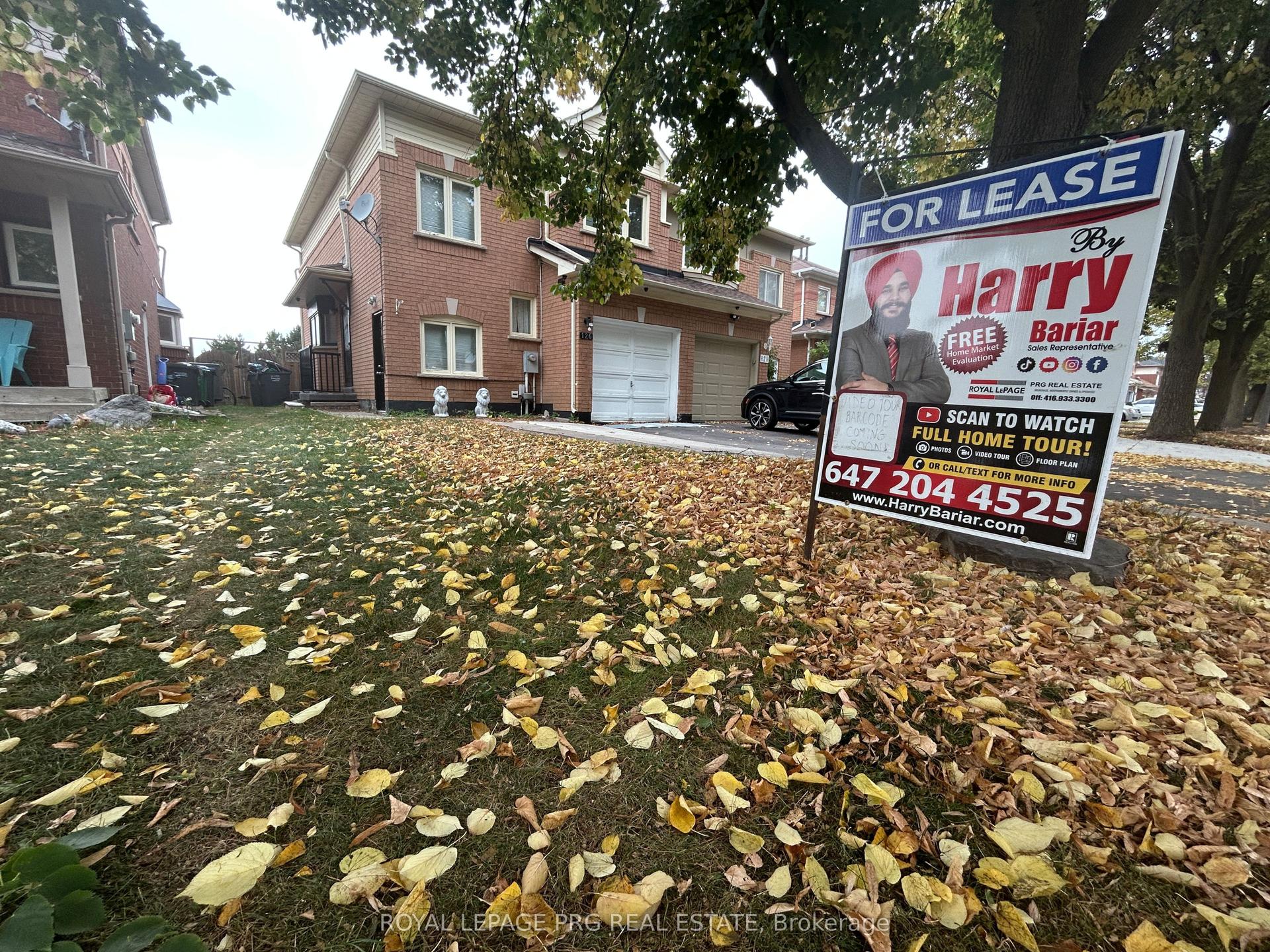 126 Rainforest Drive N, Brampton — Semi-Detached for lease, photo 1