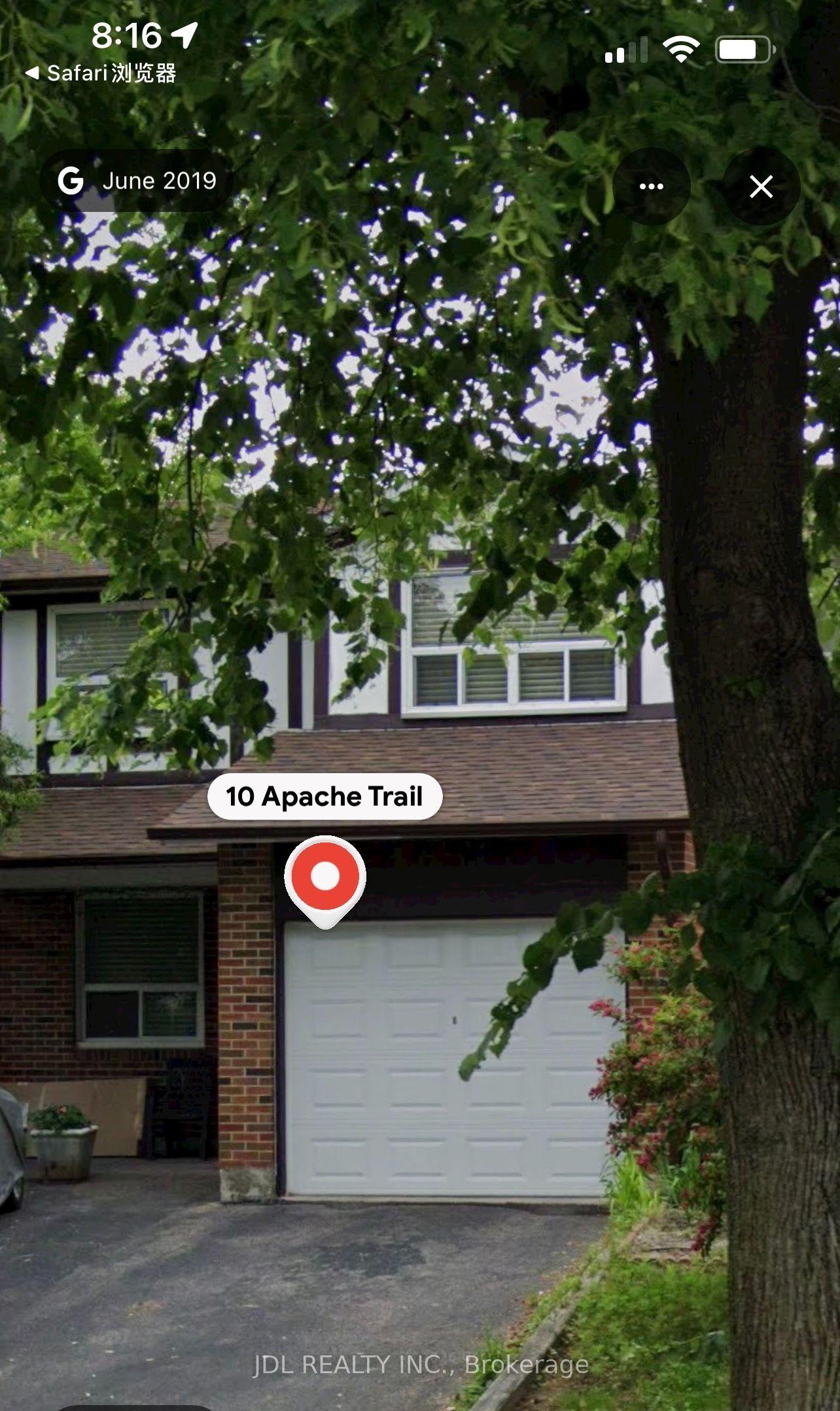 10 Apache Trail Unit A bsmt #Unit A bsmt, Toronto — Detached for lease, photo 1