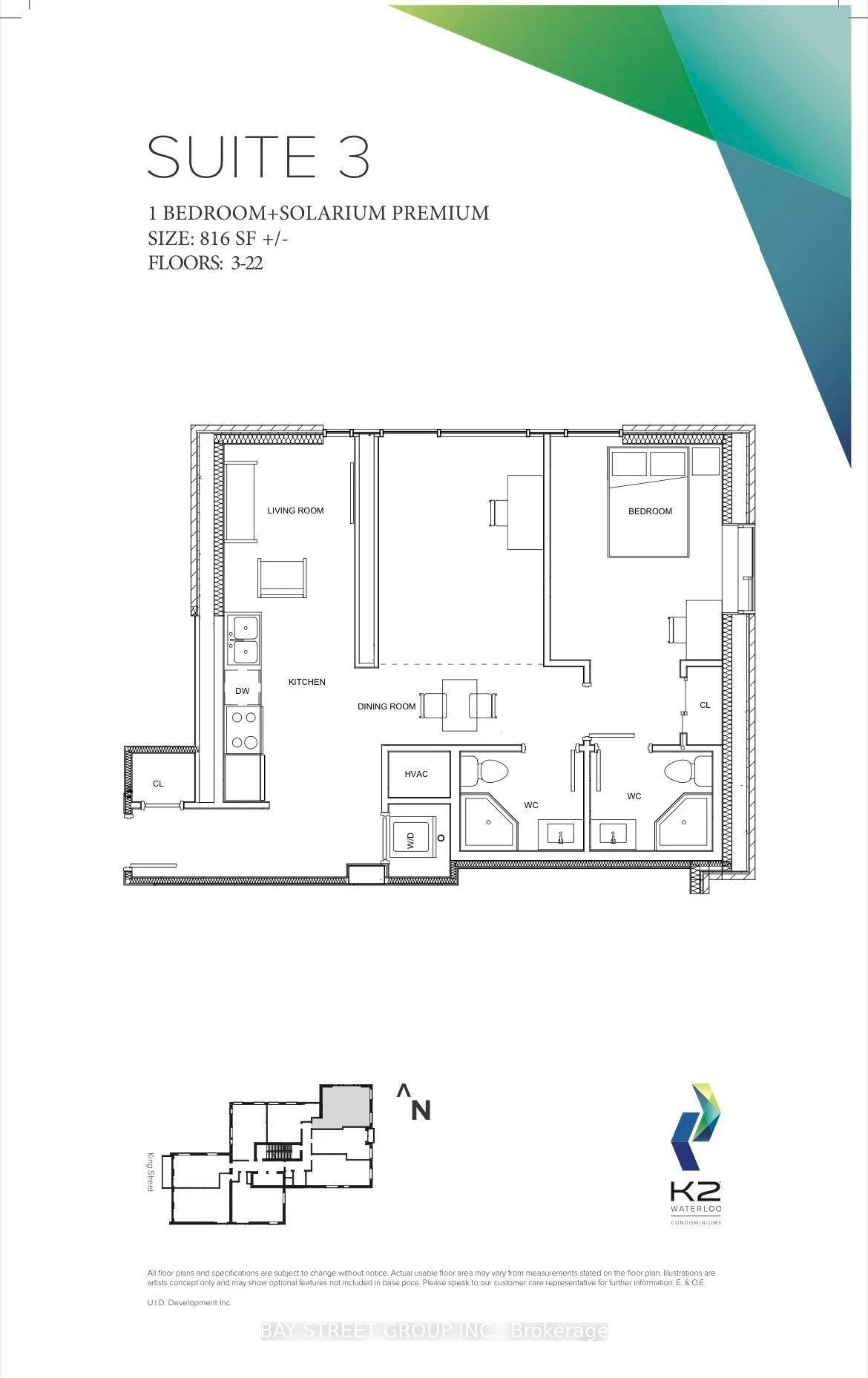 158 King Street N 1003 #1003, Waterloo — Condo for lease, photo 1