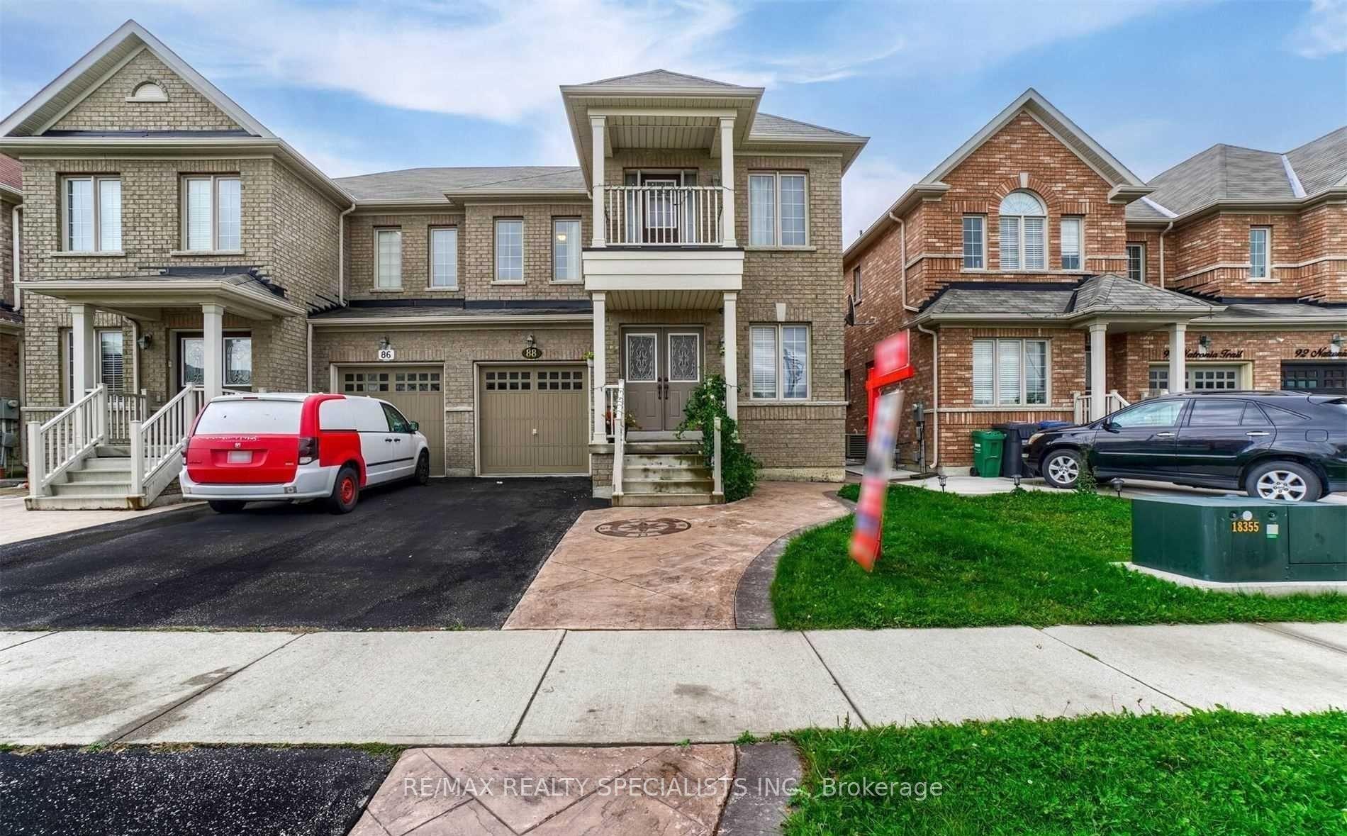 88 Natronia Trail MAIN & 2ND #MAIN & 2ND, Brampton — Semi-Detached for lease, photo 1