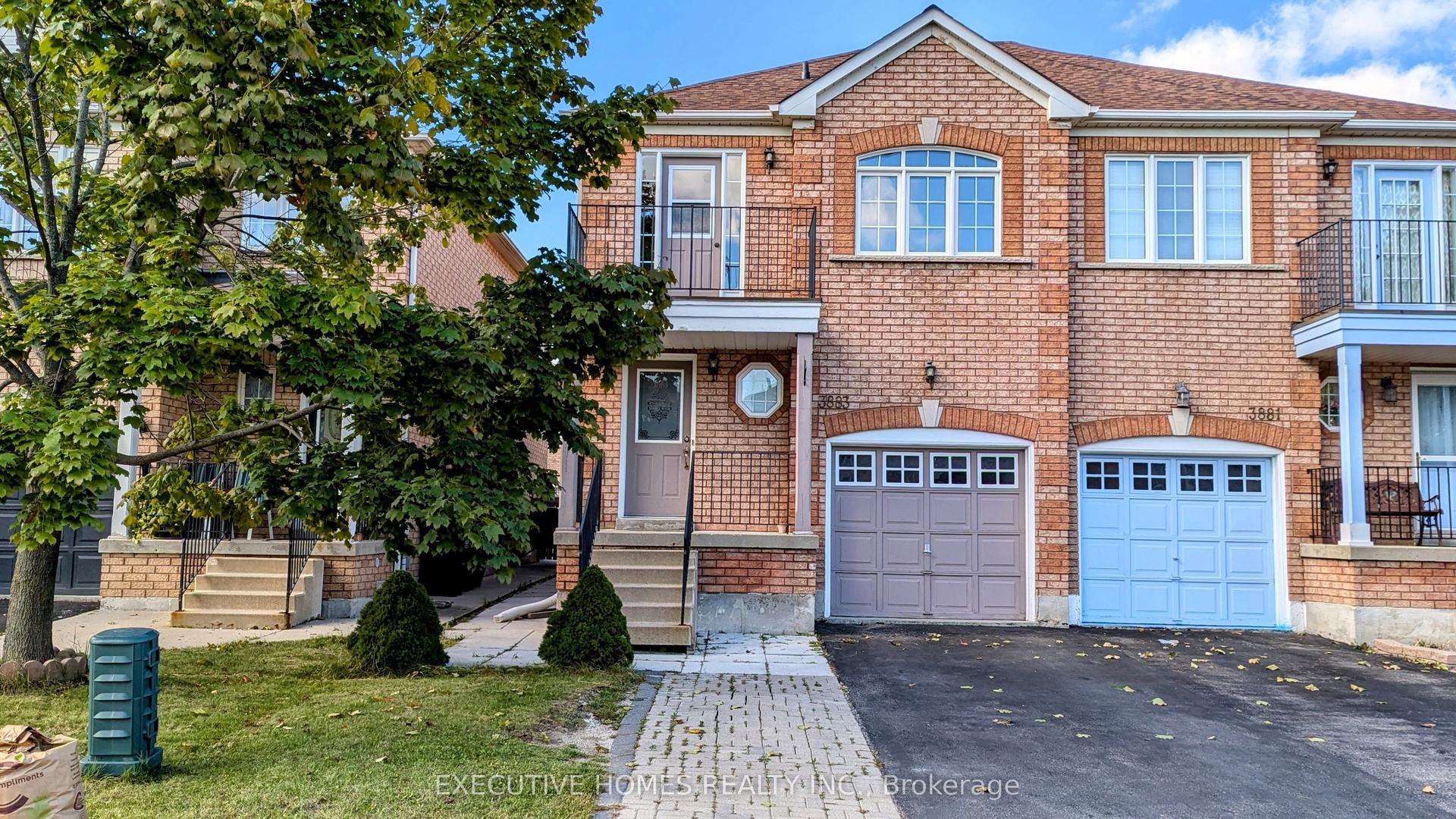 3883 Manatee Way (Main) Way, Mississauga — Semi-Detached for lease, photo 1