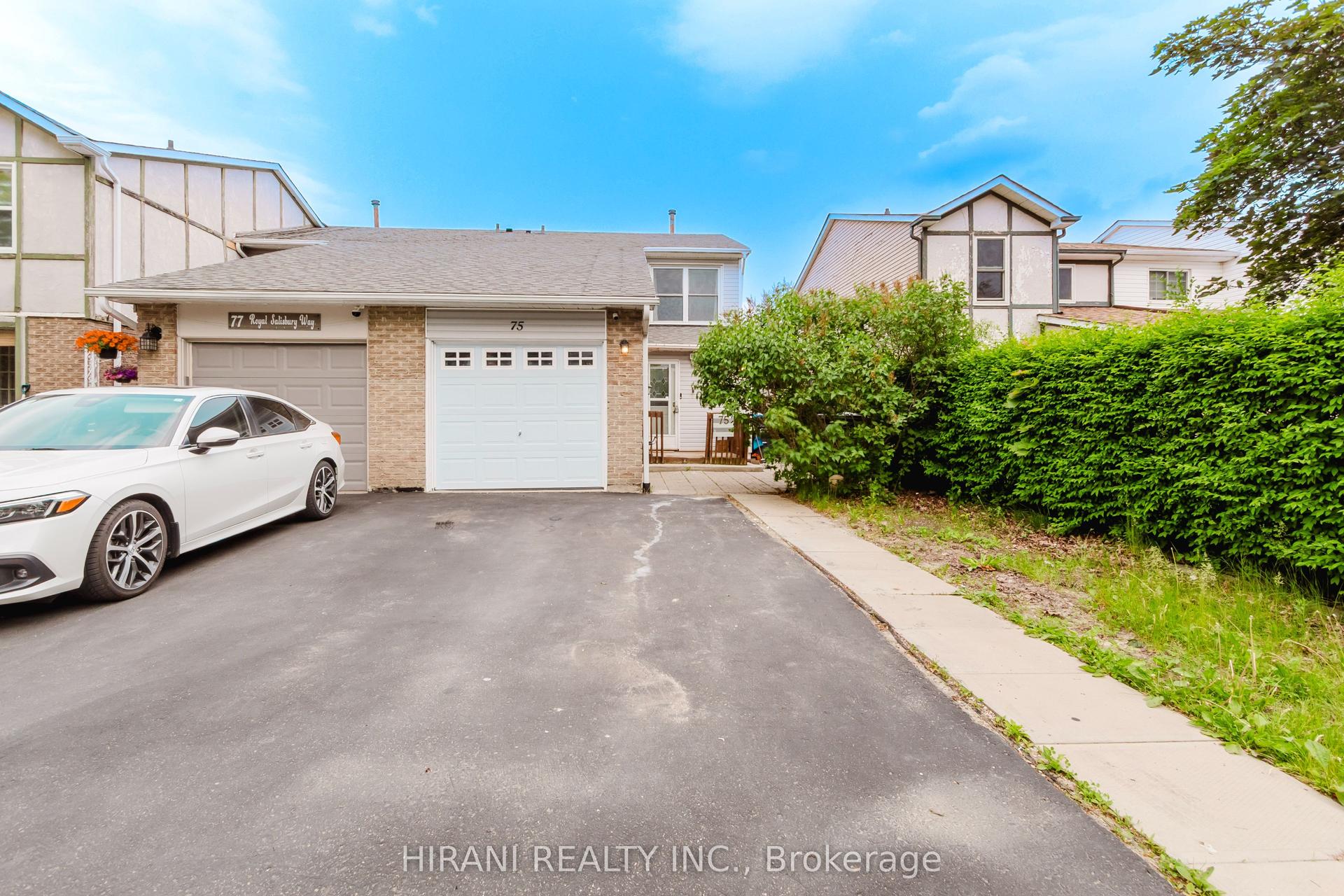 75 Royal Salisbury Way, Brampton — Townhouse for sale, photo 1