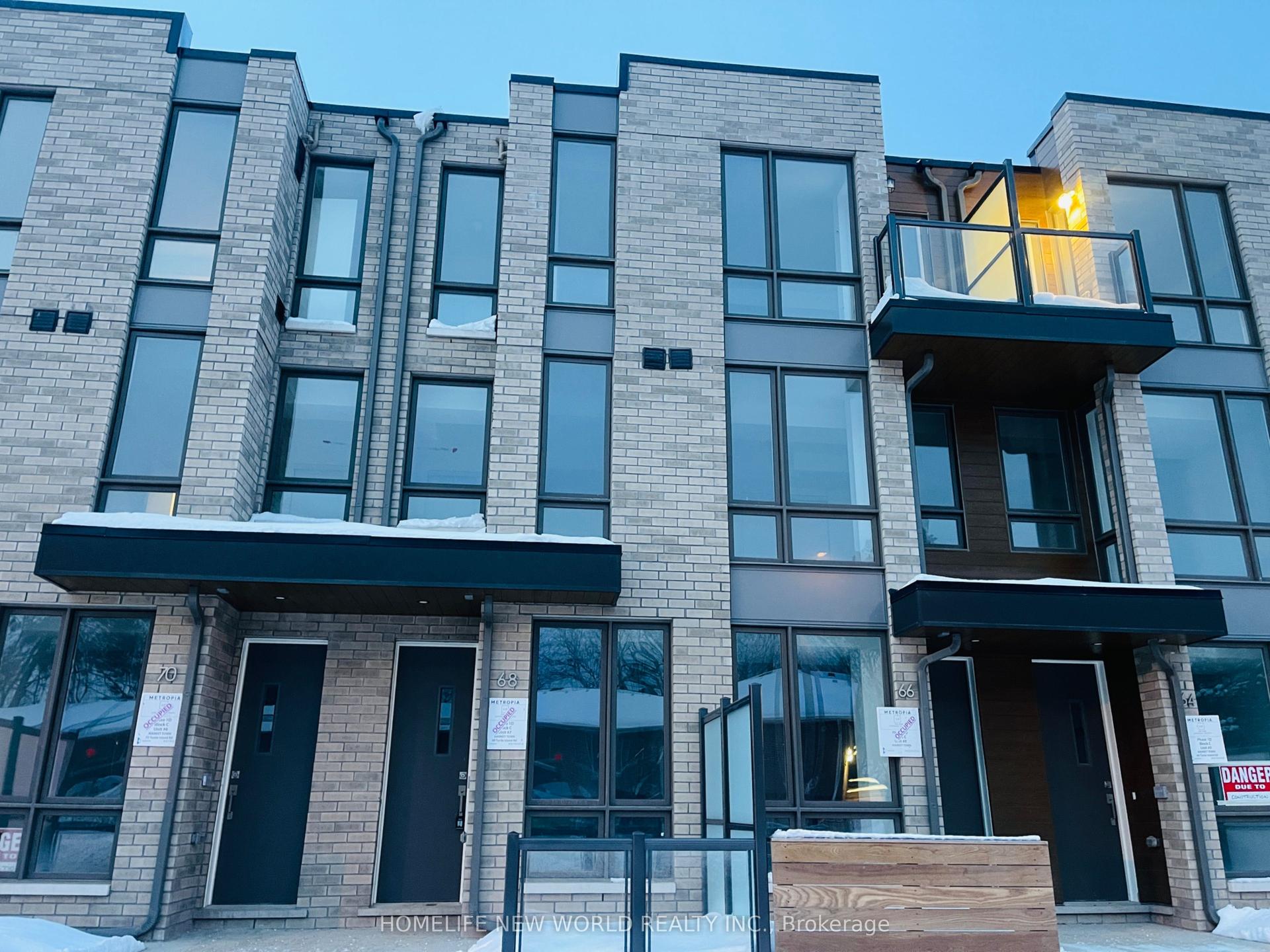 68 Turtle Island Road, Toronto — Condo Town for lease, photo 1