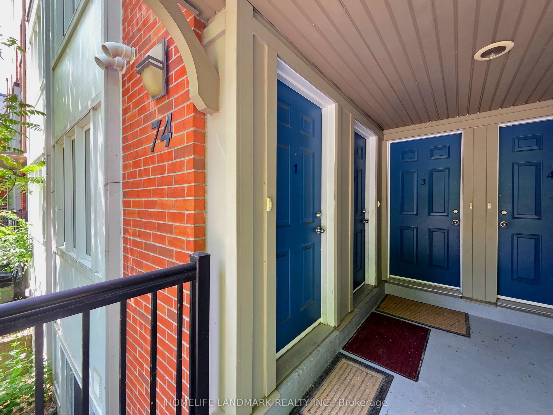 74 Munro Street 2 #2, Toronto — Condo Town for lease, photo 1