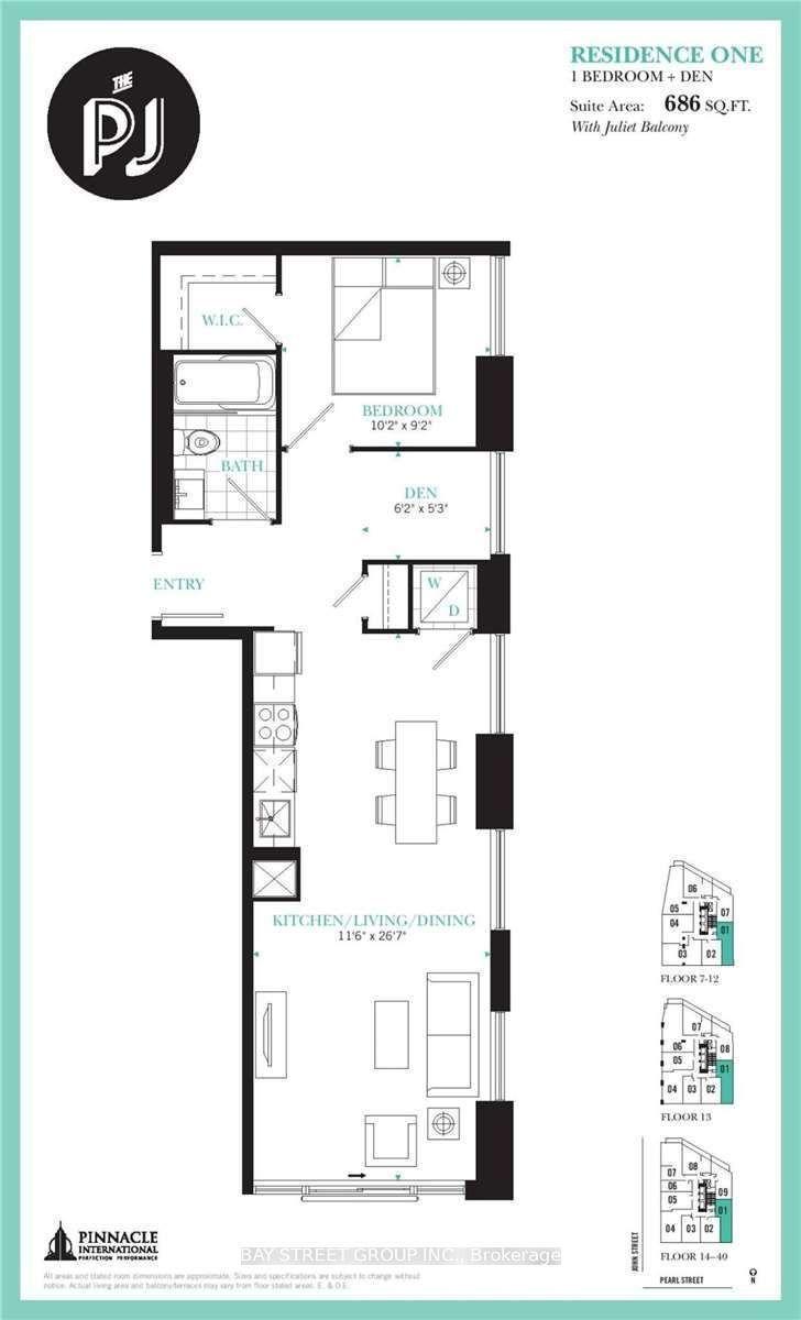 99 John Street 2101 #2101, Toronto — Condo for lease, photo 1