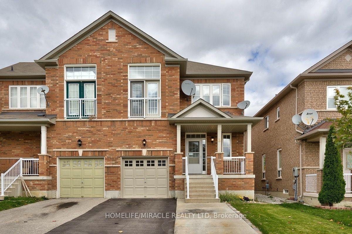 3 Ashdale Road, Brampton — Semi-Detached for lease, photo 1