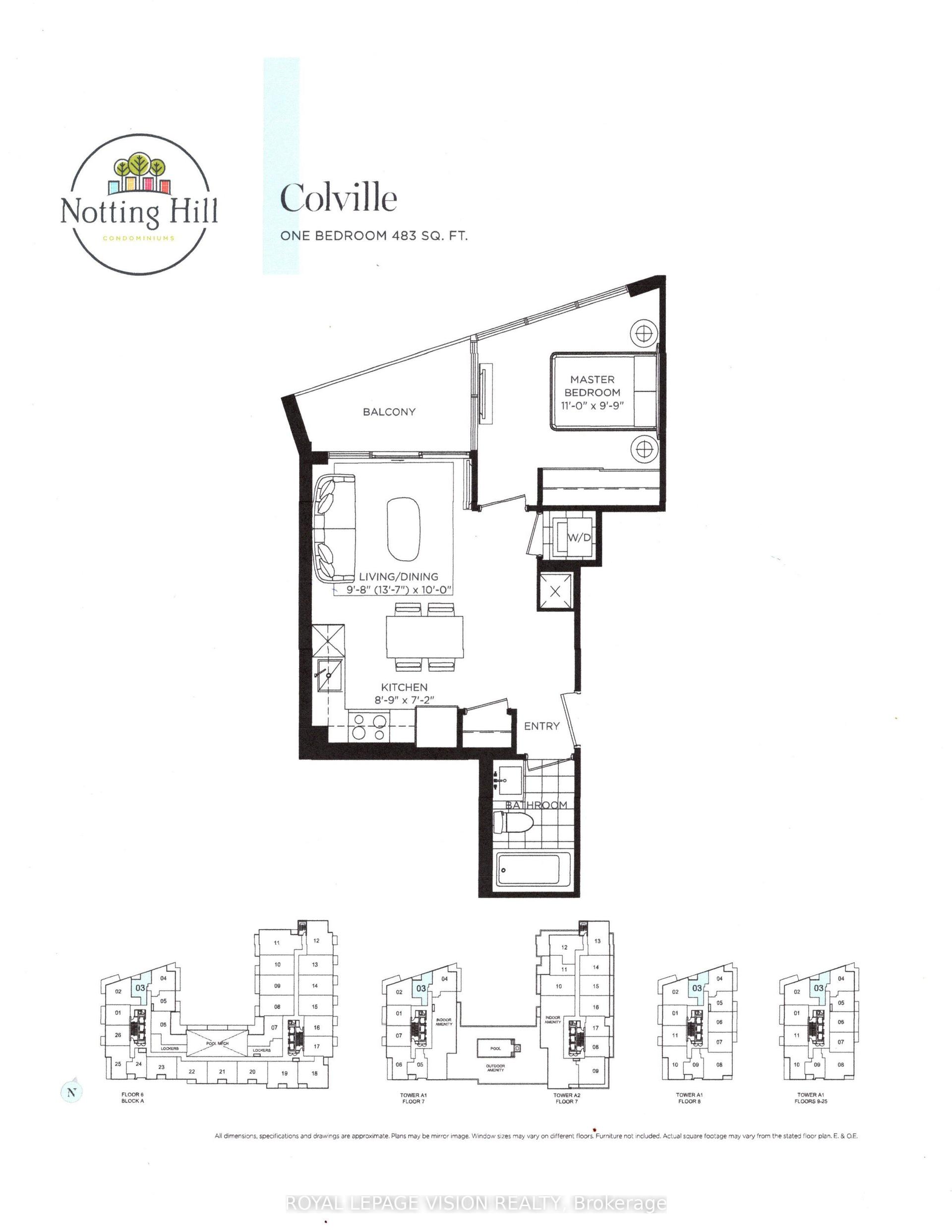 4010 Eglinton Avenue W 1003 #1003, Toronto — Condo for lease, photo 1