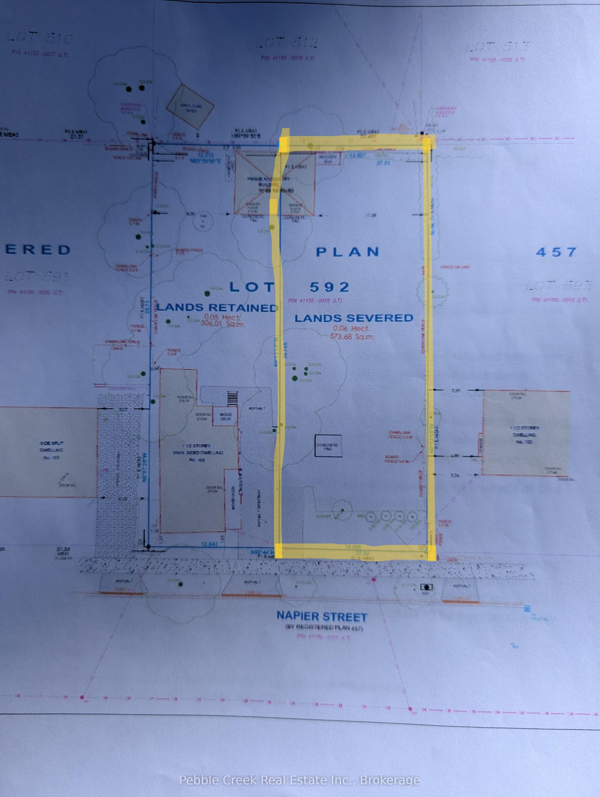 109 severed lot Napier Street, Goderich — Land for sale, photo 1