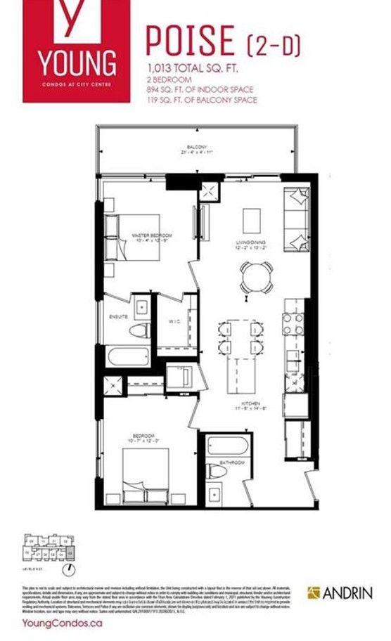 55 Duke Street W 1703 #1703 — photo 1