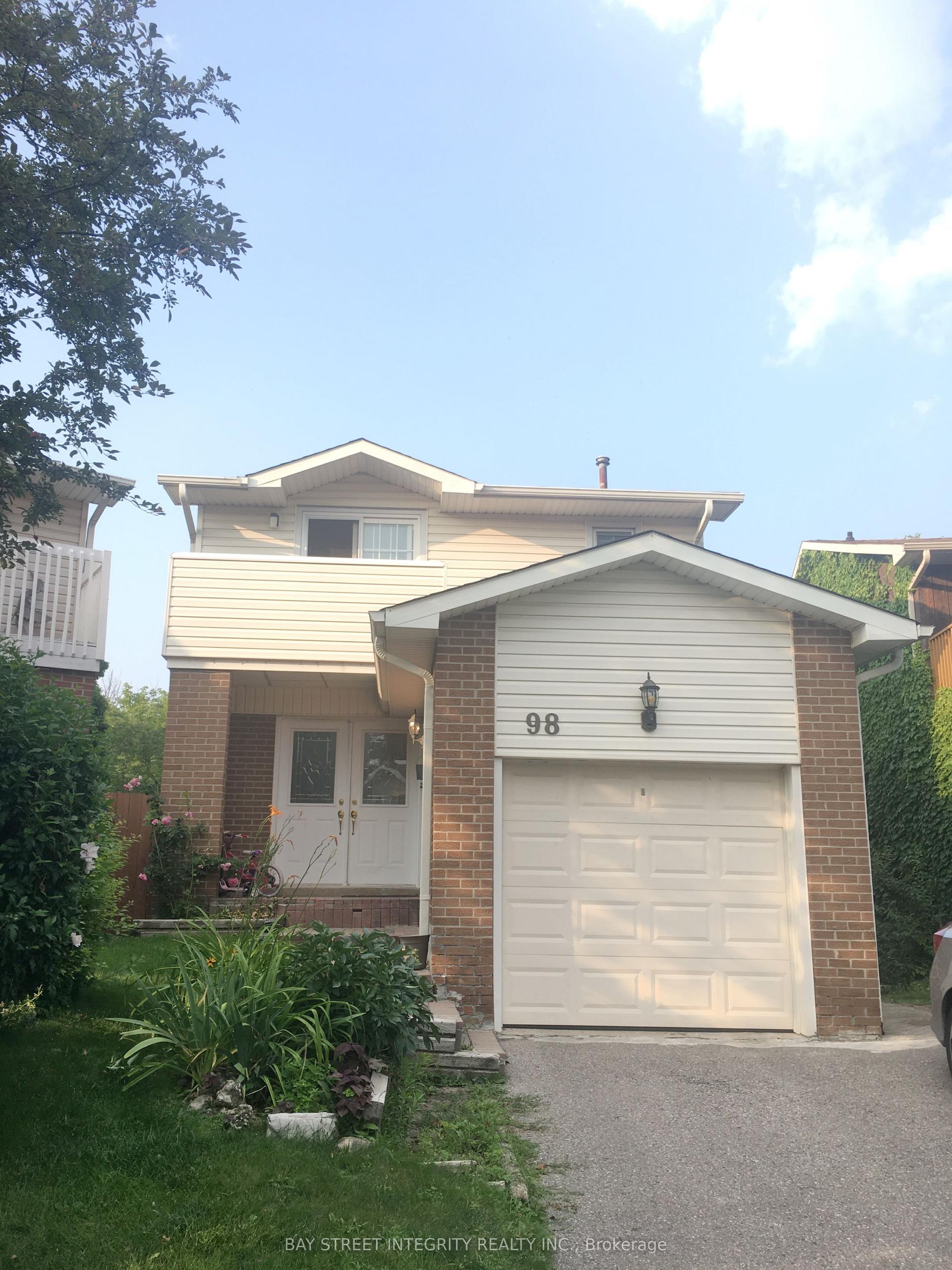 98 Carolbreen Square W/O Bsmt #W/O Bsmt, Toronto — Detached for lease, photo 1