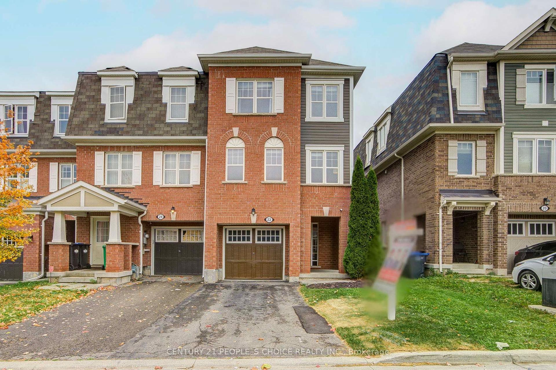 22 Quillberry Close, Brampton — Townhouse for sale, photo 1