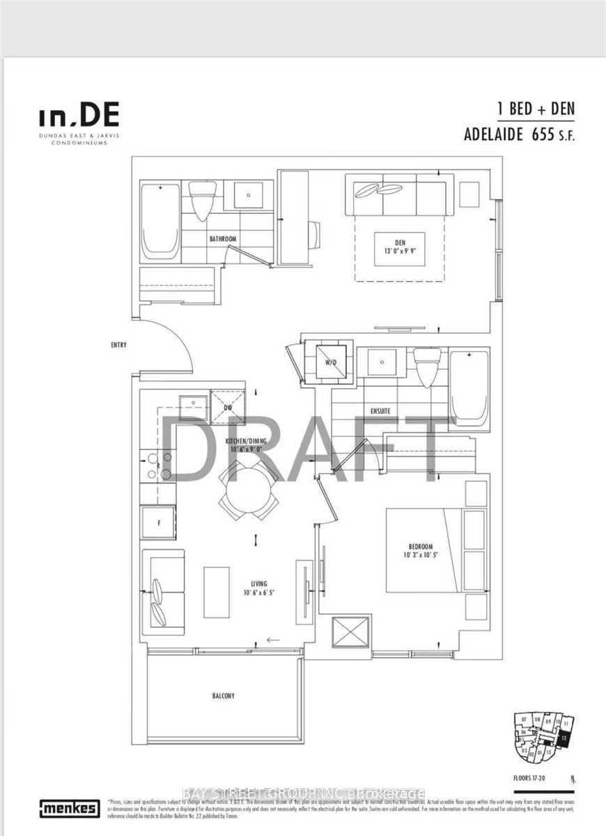 219 Dundas Street E 1912 #1912, Toronto — Condo for lease, photo 1