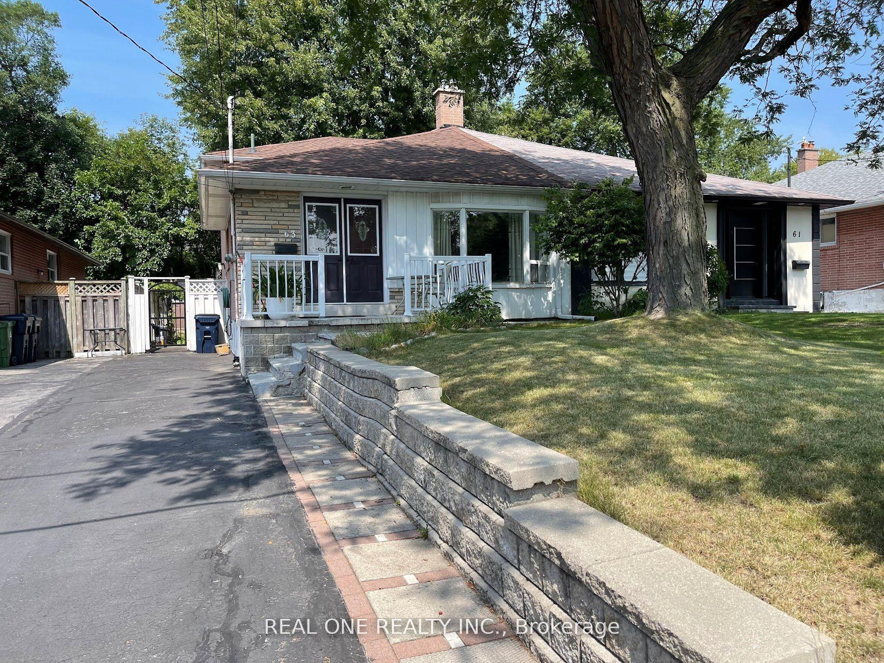 63 Sundial Crescent 2 Bedrooms #2 Bedrooms, Toronto — Semi-Detached for lease, photo 1