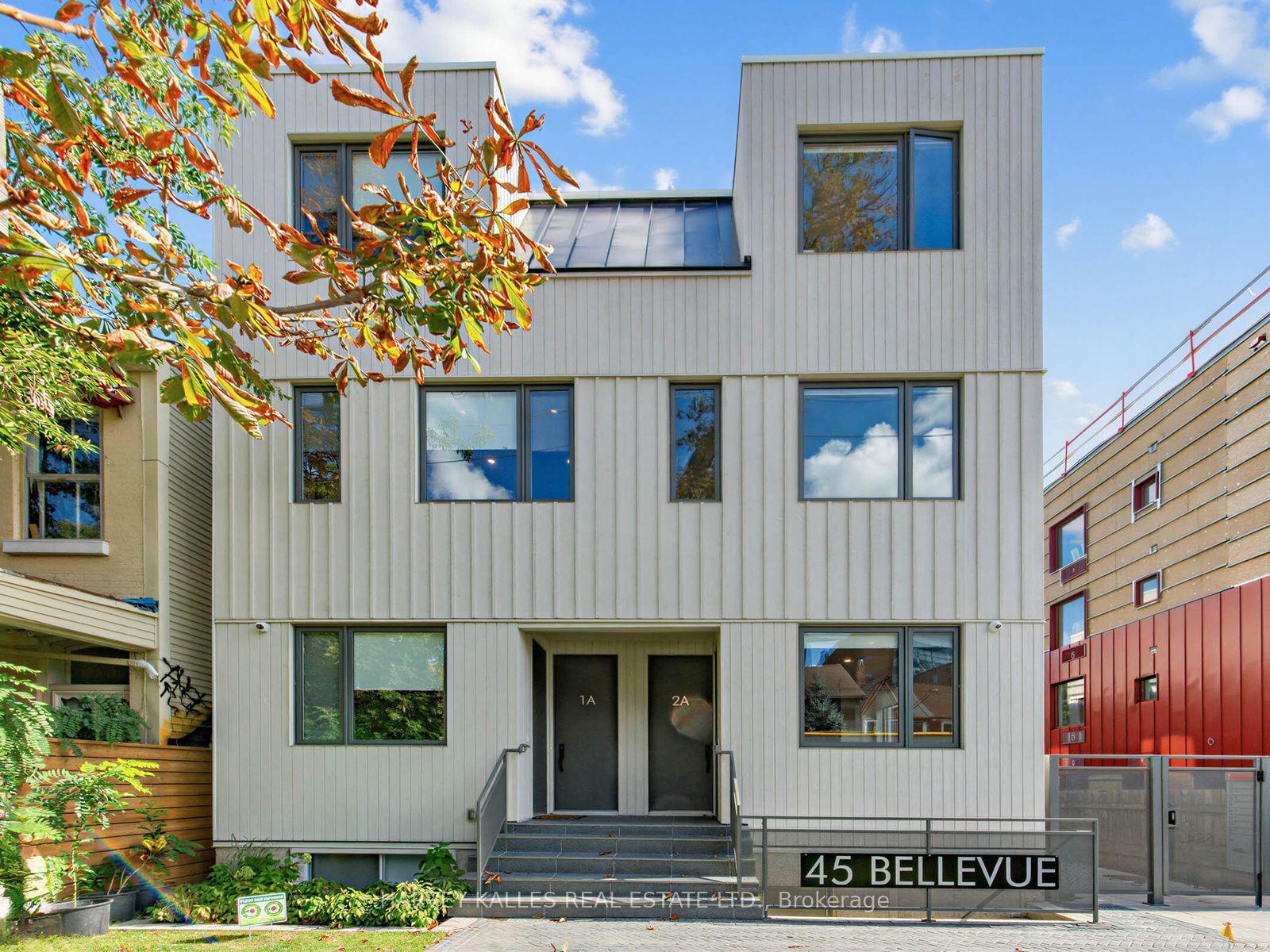 45 Bellevue Avenue 1a #1a, Toronto — Townhouse for lease, photo 1