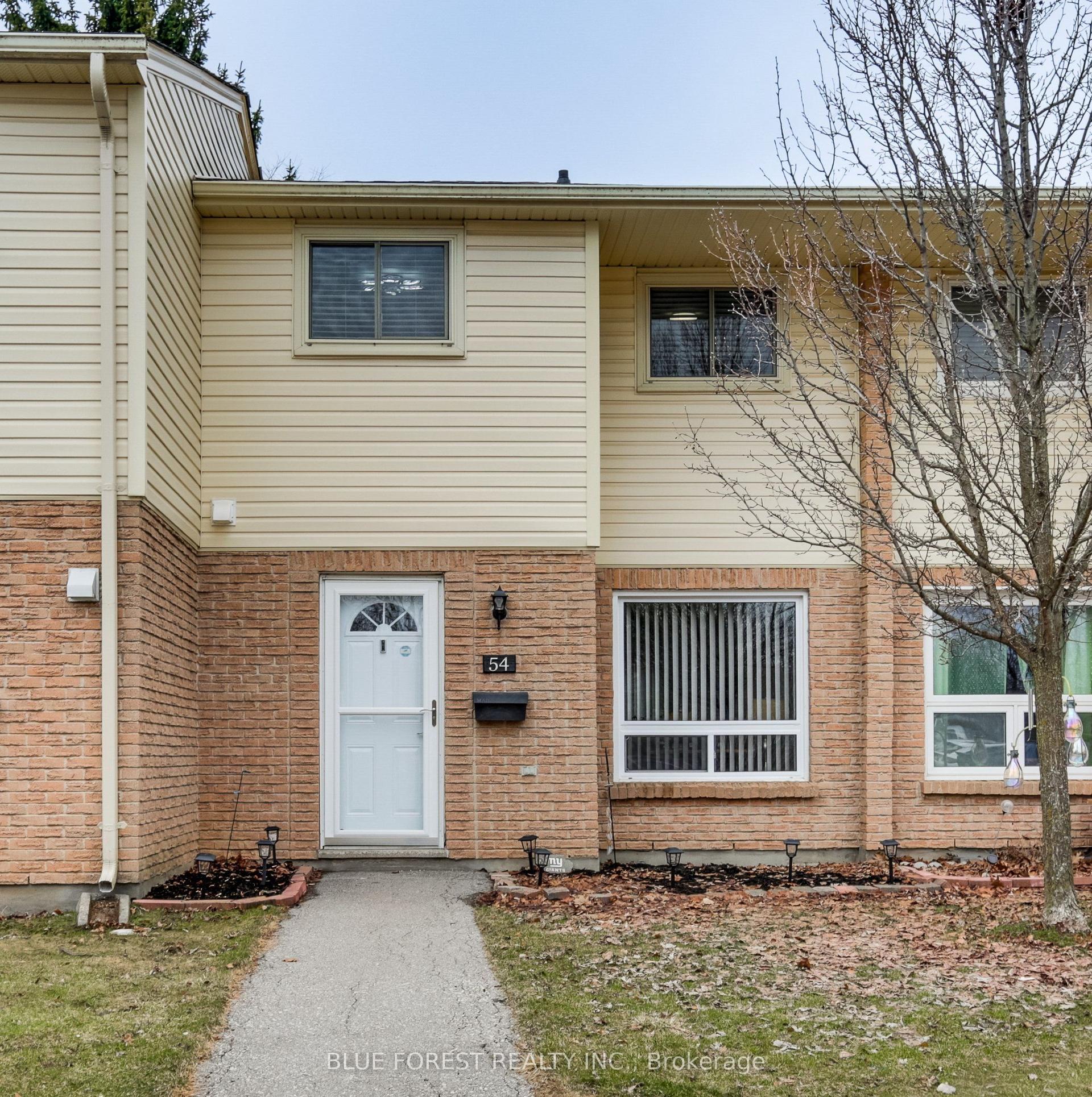 166 W Southdale Road W 54 #54, London South — Condo Town for sale, photo 1