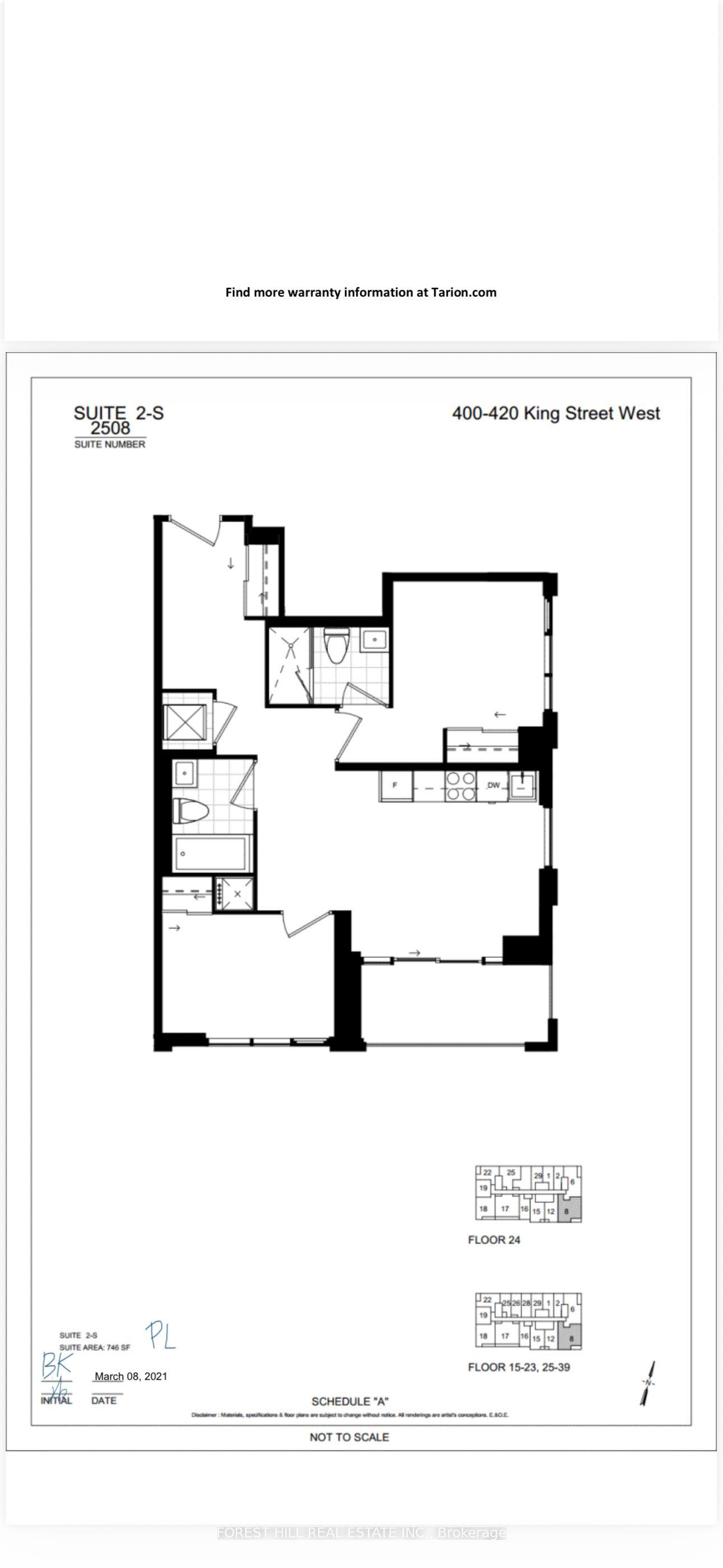 400 King Street 2508 #2508, Toronto — Condo for lease, photo 1