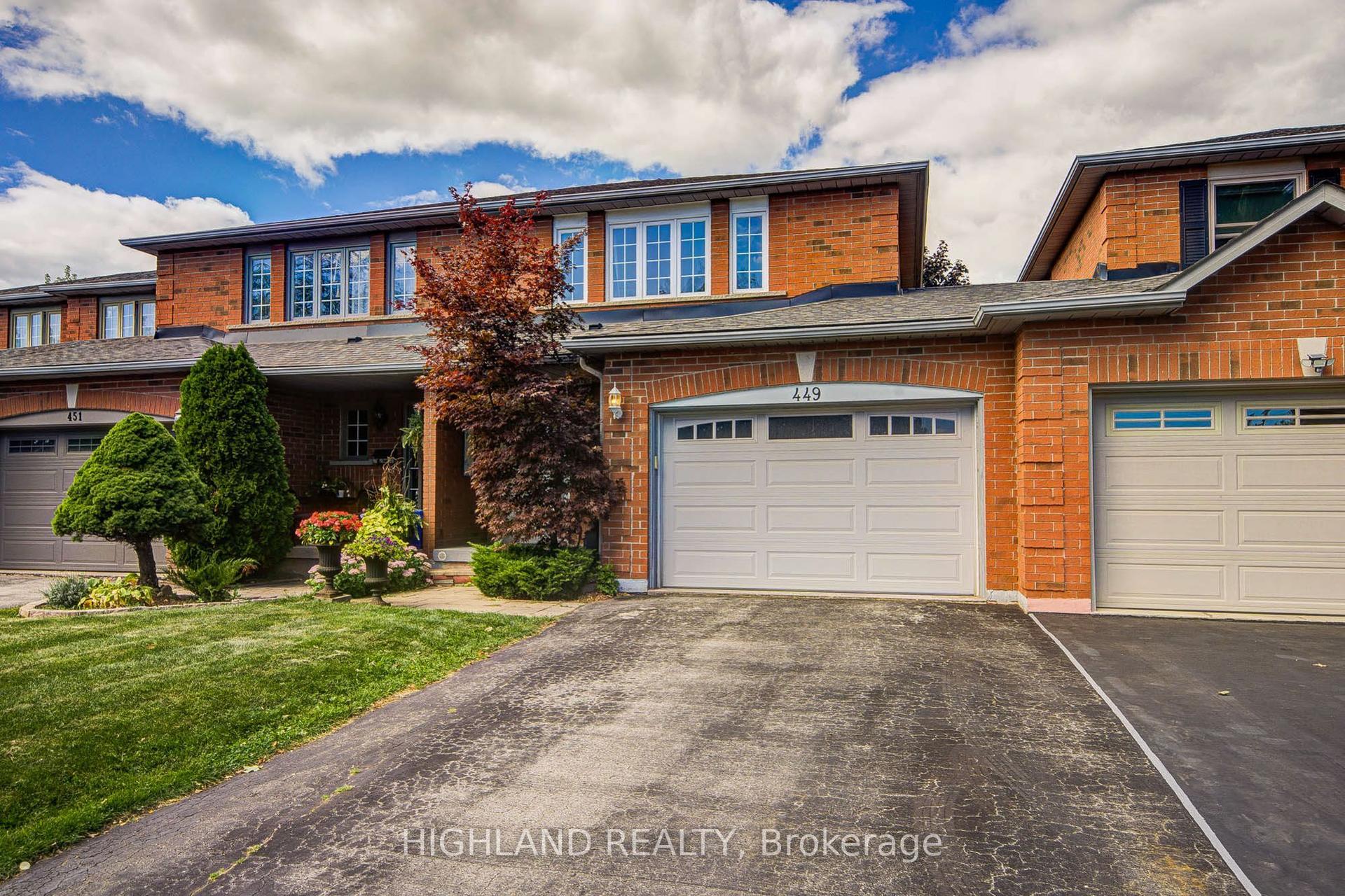 449 Fothergill Boulevard, Burlington — Townhouse for sale, photo 1