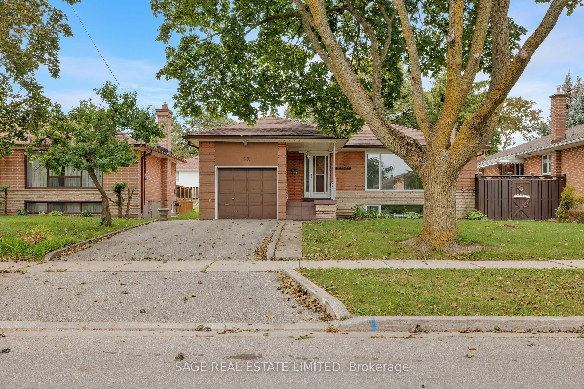 22 Ridgemount Road, Toronto — Detached for sale, photo 1