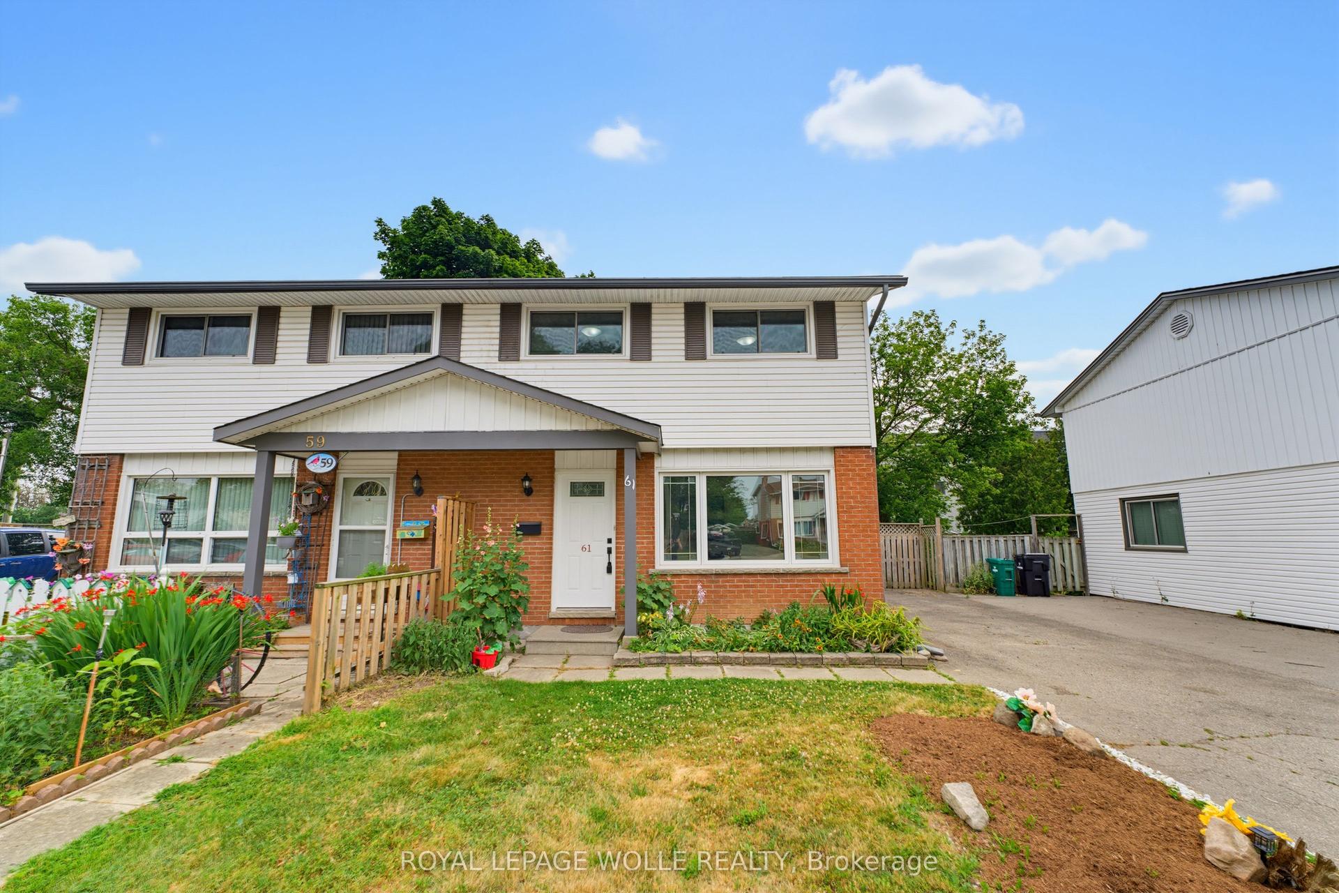 61 Balfour Crescent, Kitchener — Semi-Detached for sale, photo 1