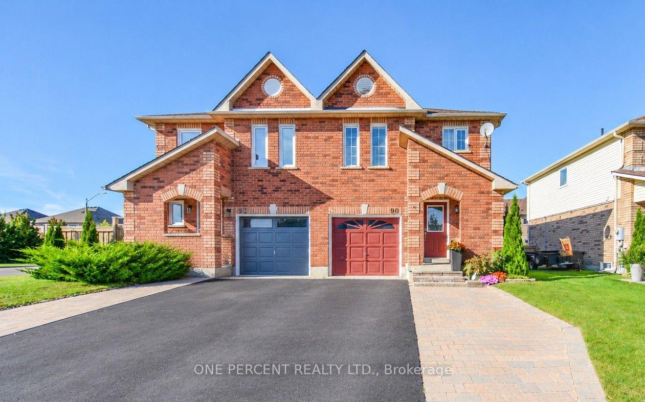 90 Breeze Drive, Bradford West Gwillimbury — Semi-Detached for sale, photo 1