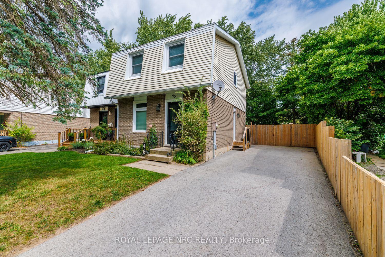 46 GRAYSTONE Crescent, Welland — Semi-Detached for sale, photo 1